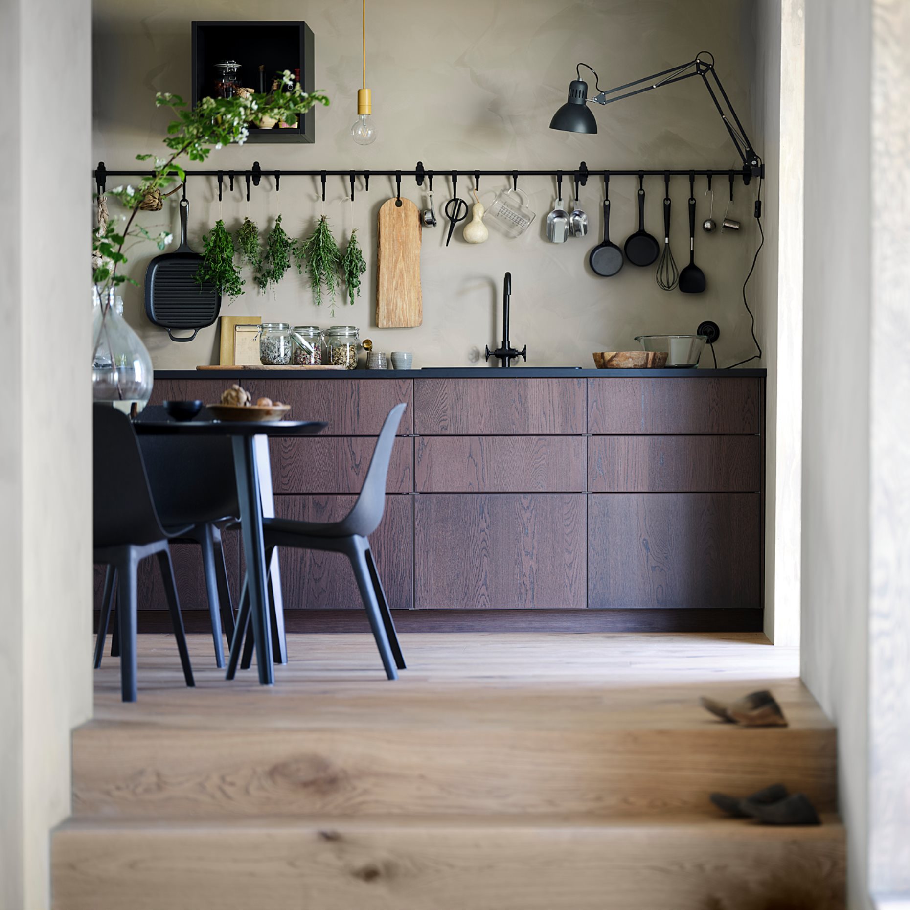 METOD, corner wall cabinet with carousel, 68x80 cm, 894.058.27