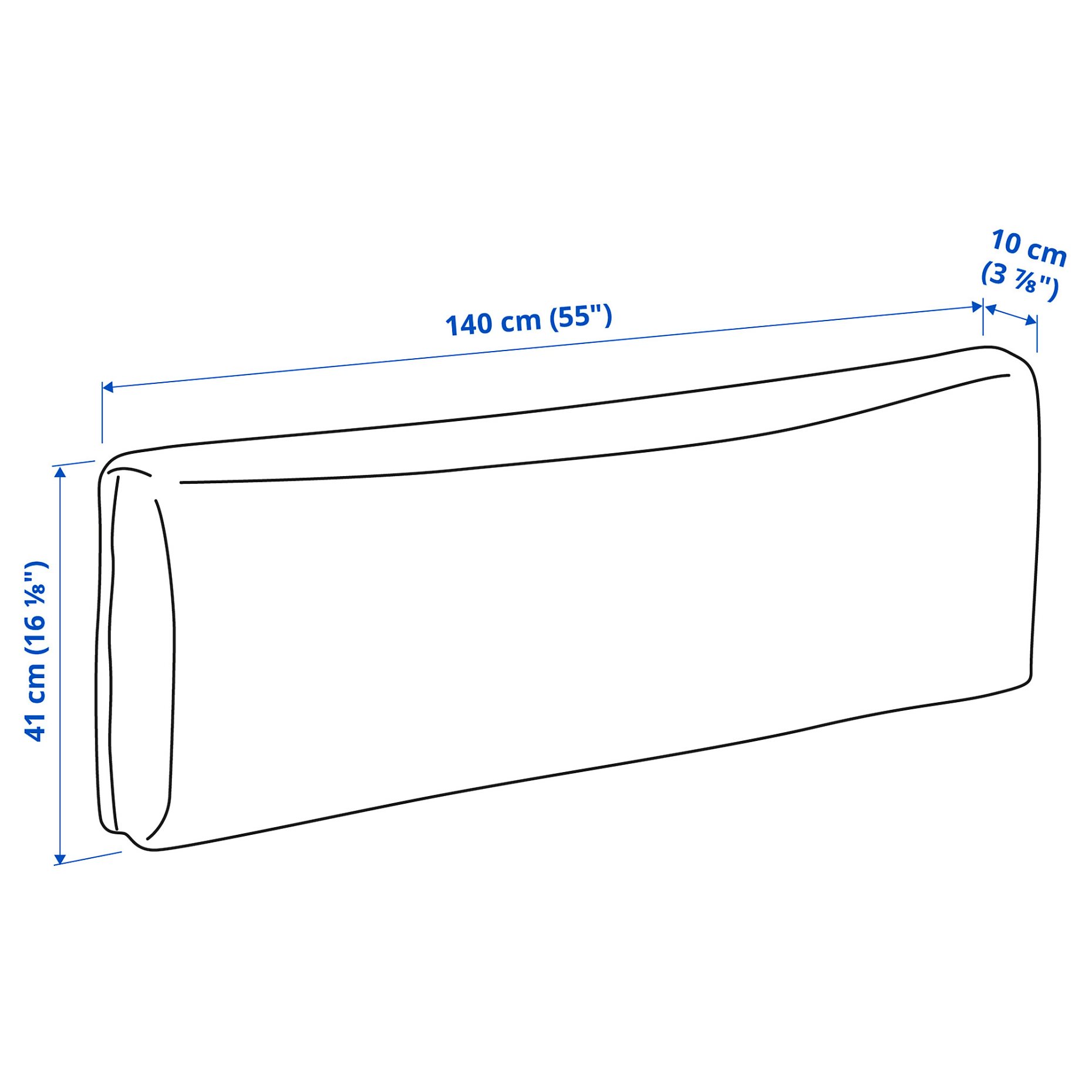 KLAGSHAMN, back cushion, 894.443.10