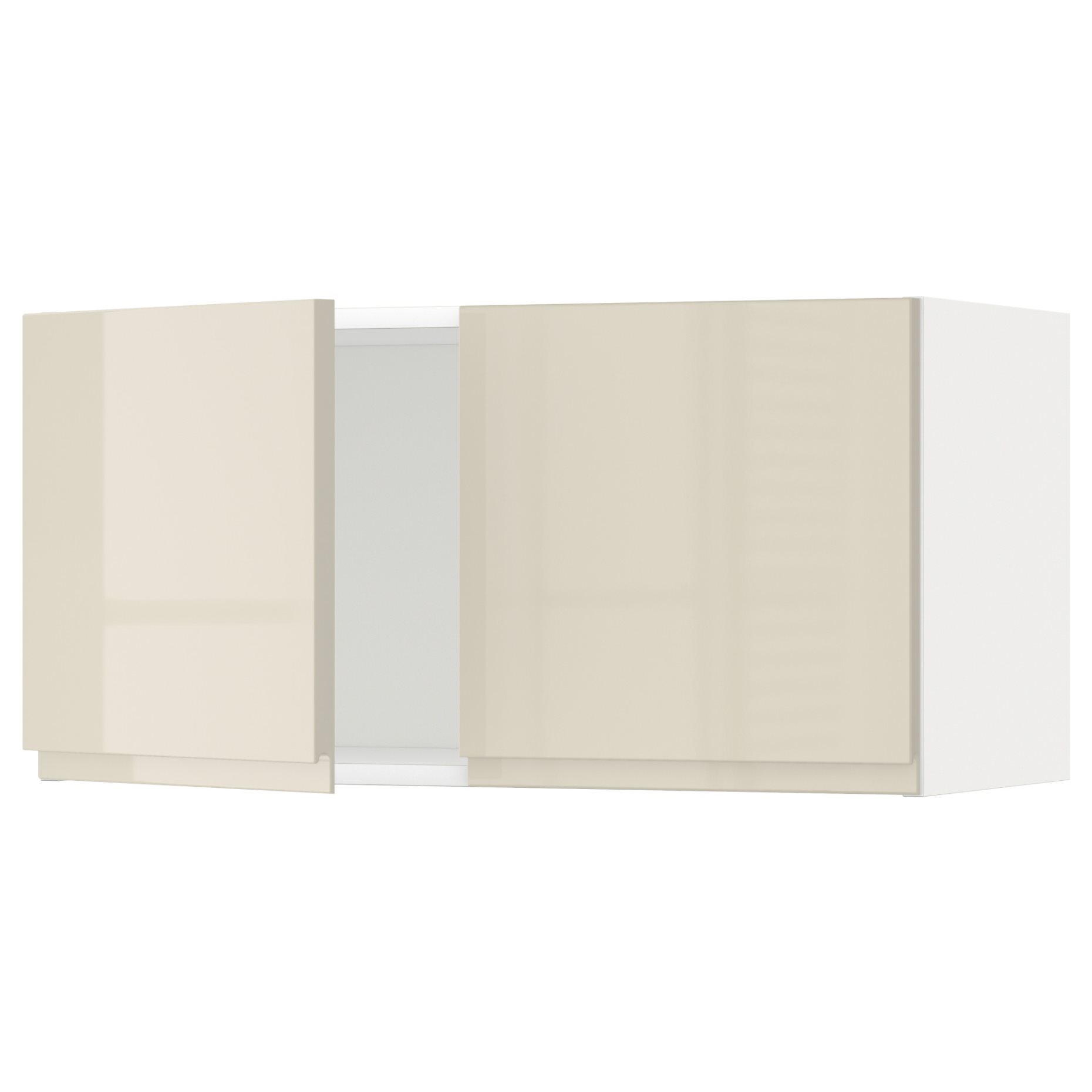 METOD, wall cabinet with 2 doors, 80x40 cm, 894.657.17