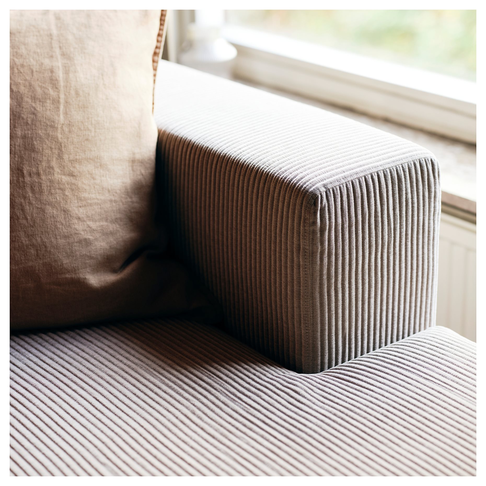 JÄTTEBO, 3,5-seat modular sofa with chaise longue, 894.851.07