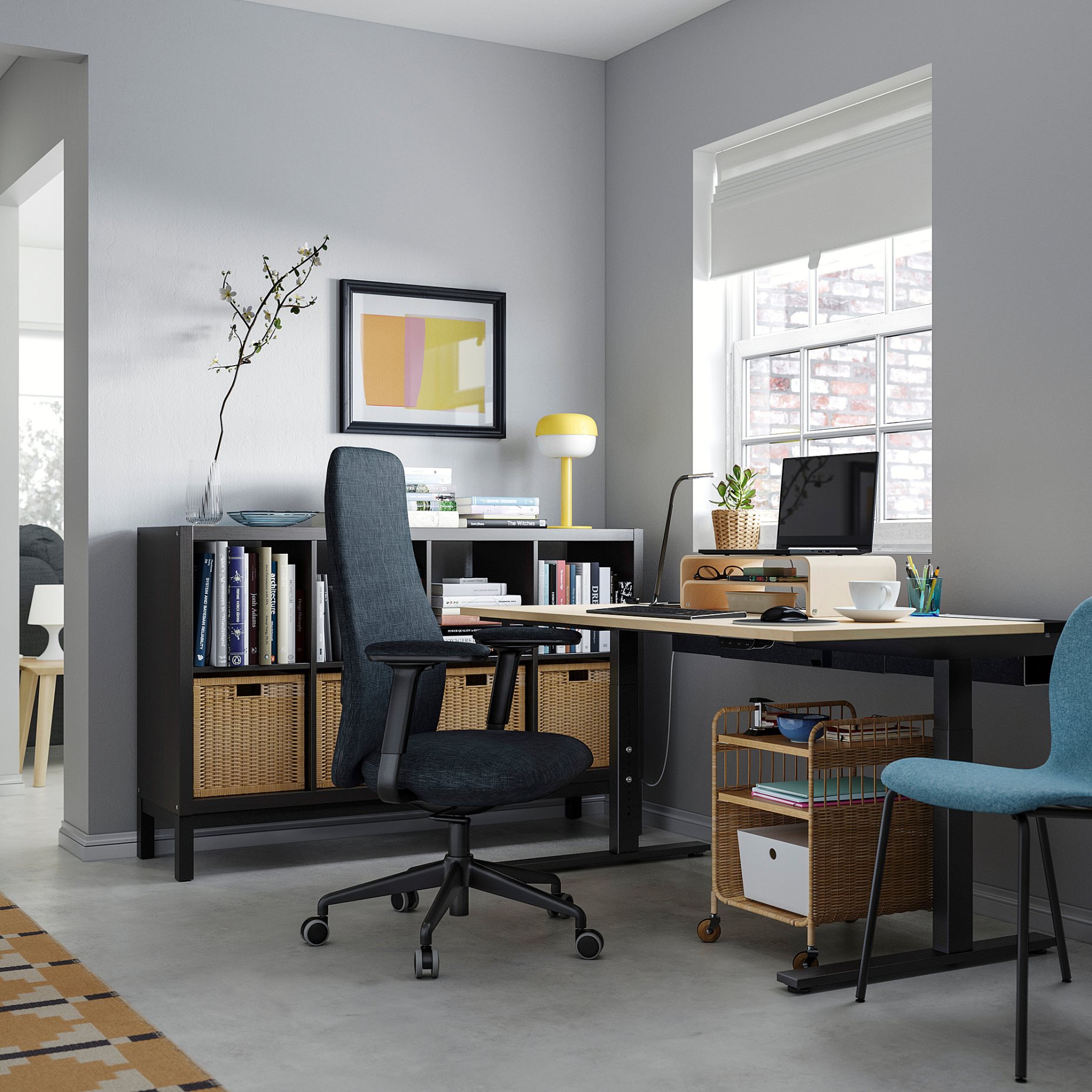 MITTZON, desk, 140x80 cm, 895.281.16