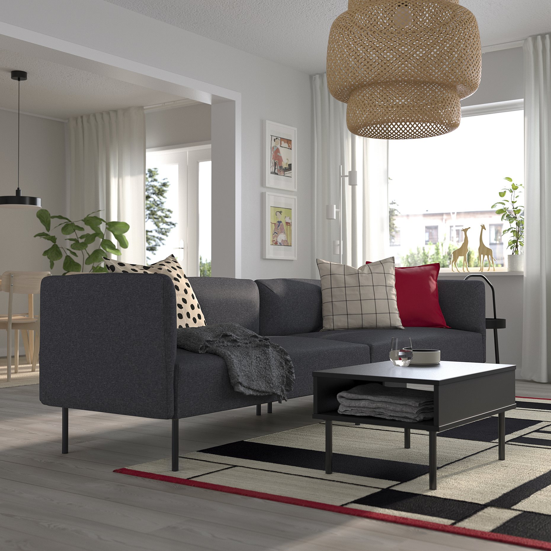 LILLEHEM, 4-seat modular sofa, 895.360.36