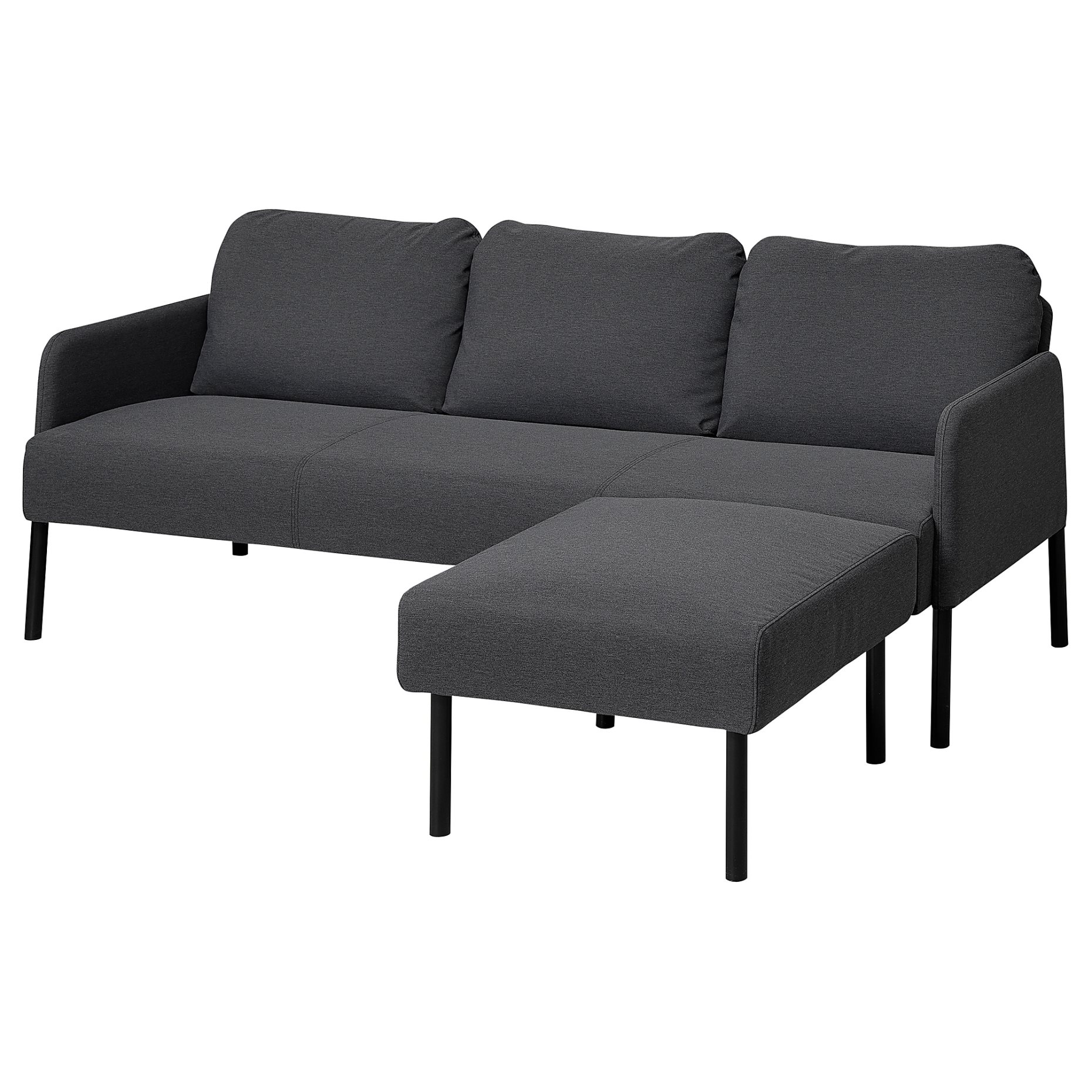 GLOSTAD, 3-seat sofa with chaise longue, 895.426.69