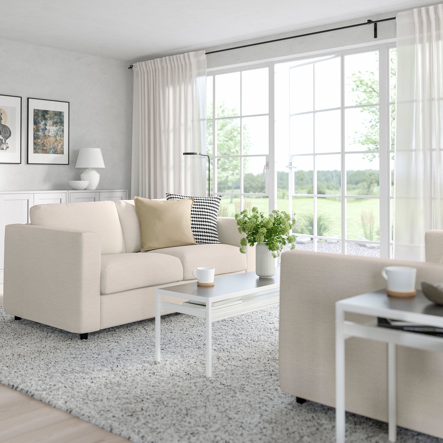 VIMLE, 2-seat sofa-bed, 895.452.29