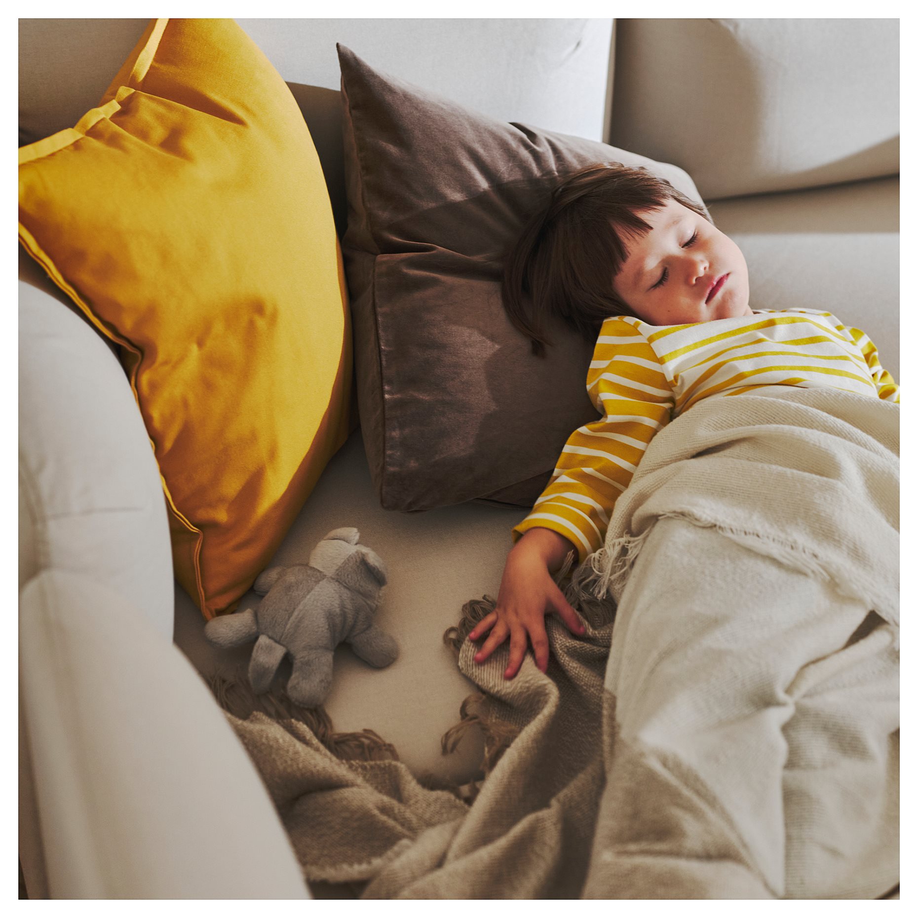 LILLEHEM, 3-seat modular sofa w chaise longue, 895.682.87