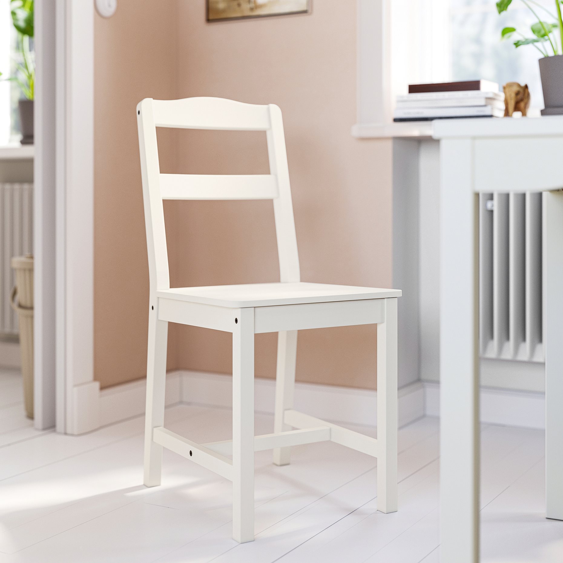 HAUGA/HAUGA, τραπέζι και 4 καρέκλες, 118x74 cm, 895.748.63