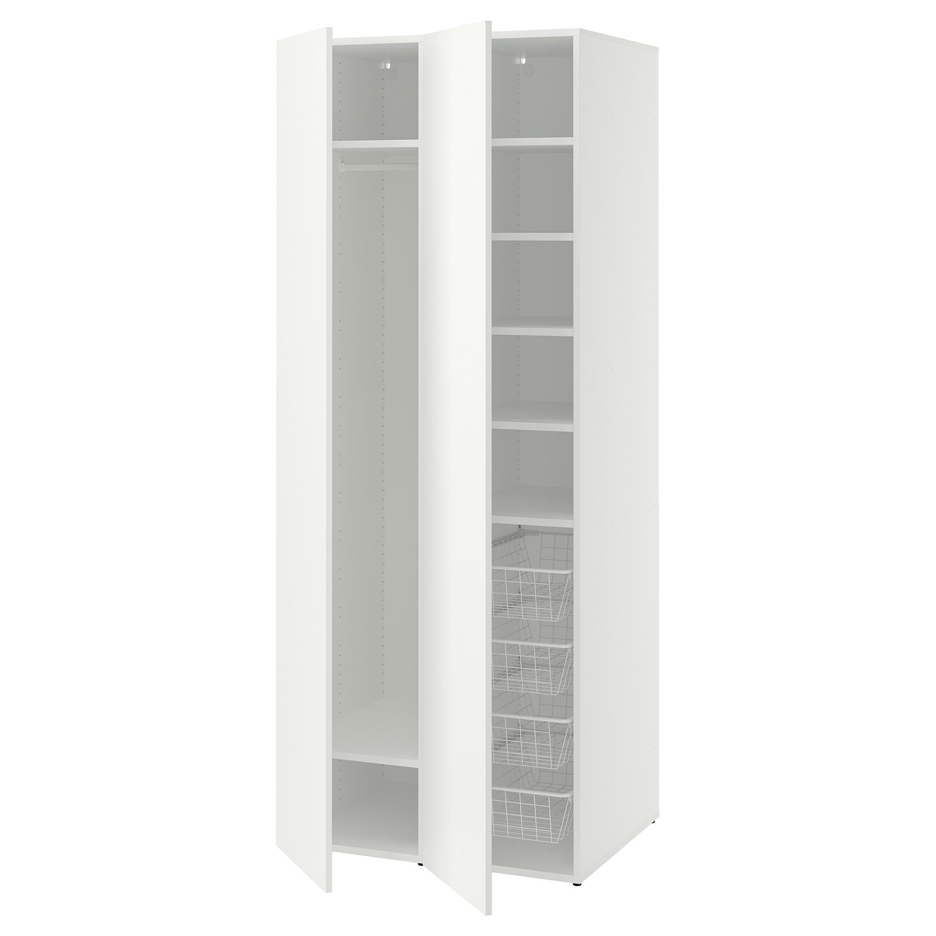 LASTARE, wardrobe combination, 80x62x200 cm, 896.034.22