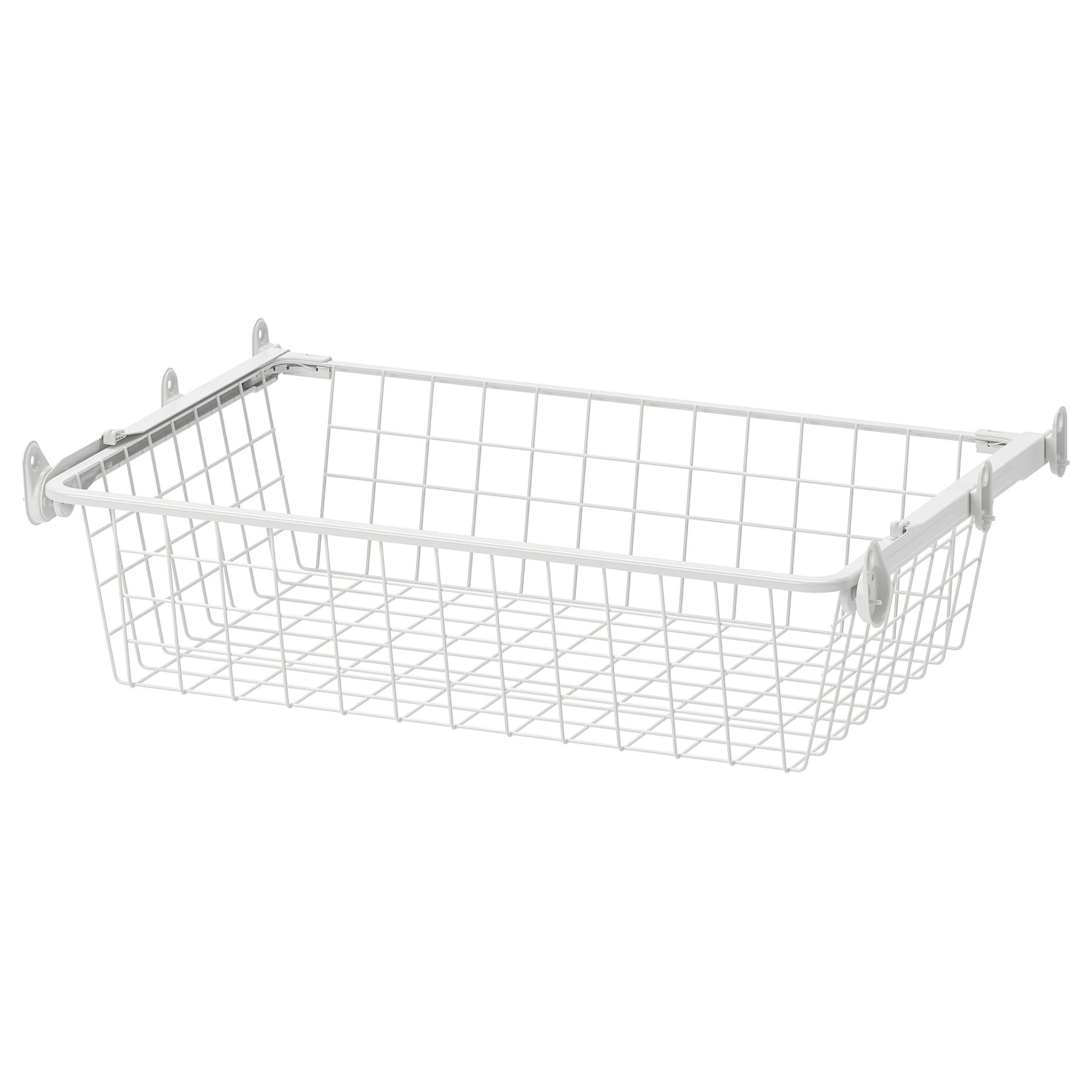 ALTARLIDEN, wire basket with pull-out rail, 60x42 cm, 896.039.50