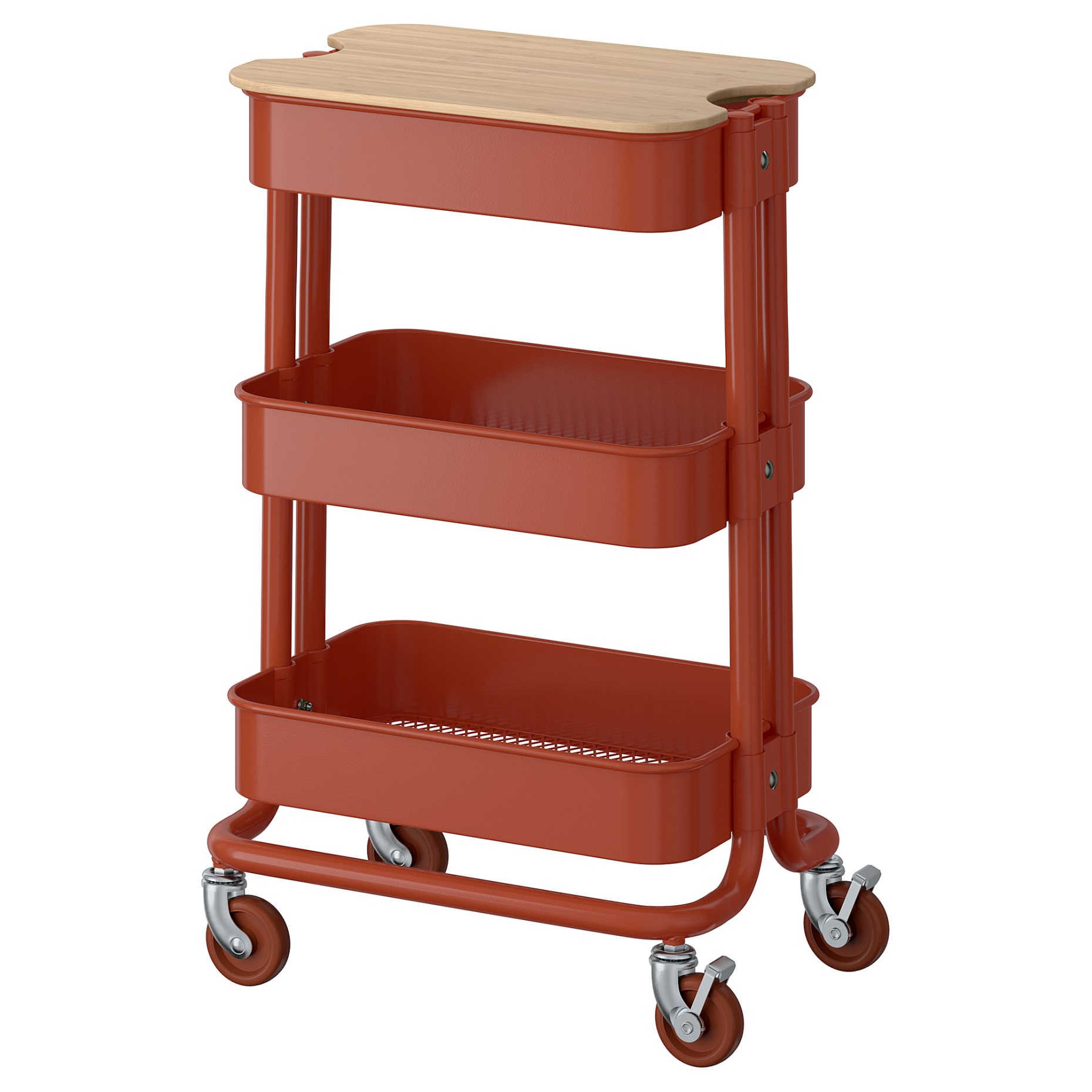 RÅSKOG/NORRÅVA, trolley with lid, 28x38x61 cm, 896.222.32