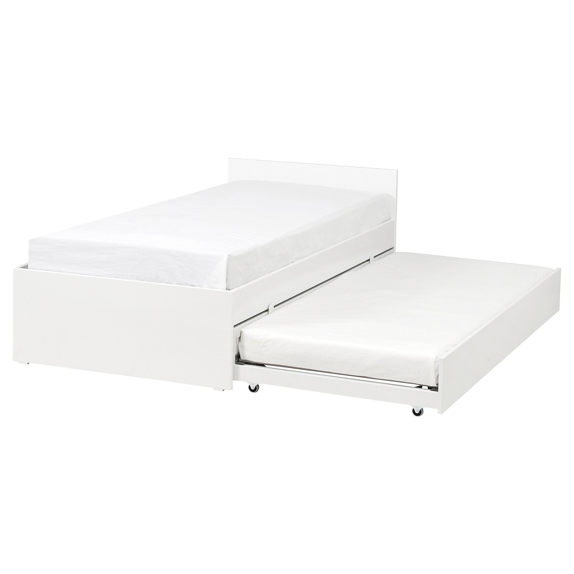 VIHALS, bed frame with 1 trundle bed, 90x200 cm/80x200 cm, 896.347.58