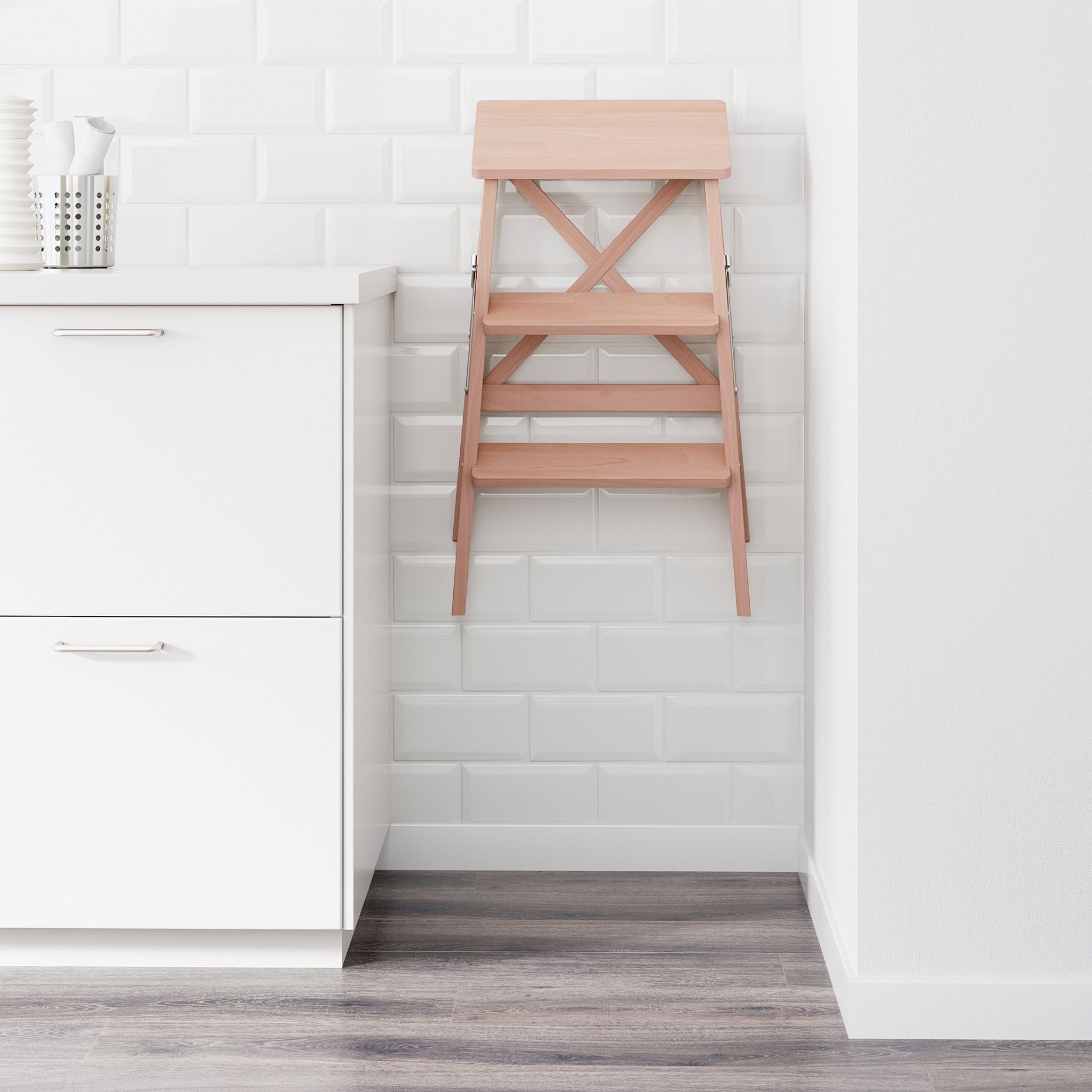 BEKVÄM, stepladder, 3 steps, 901.904.11