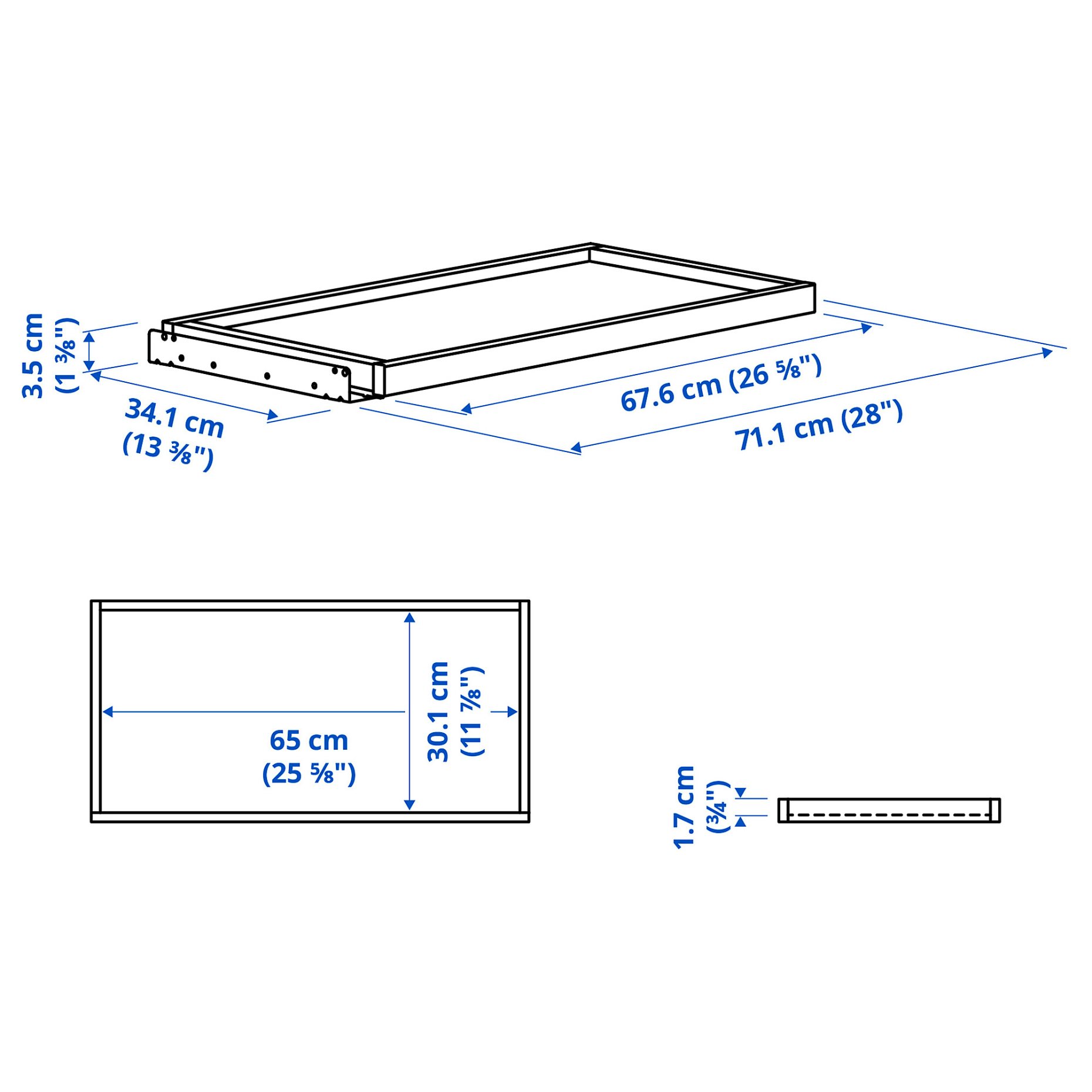 KOMPLEMENT, pull-out tray, 904.339.90