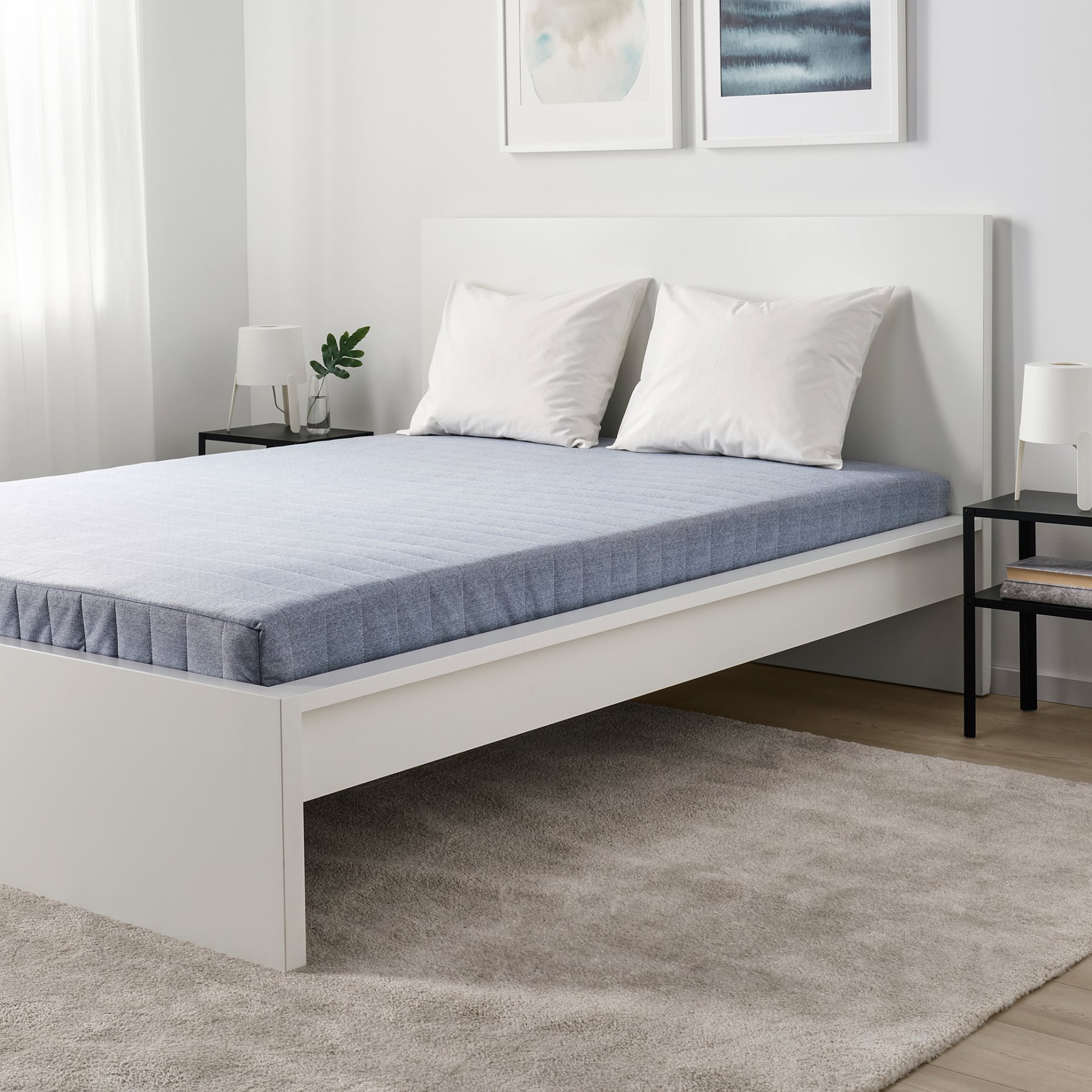 VADSÖ, sprung mattress extra firm, 140x200 cm, 904.535.82