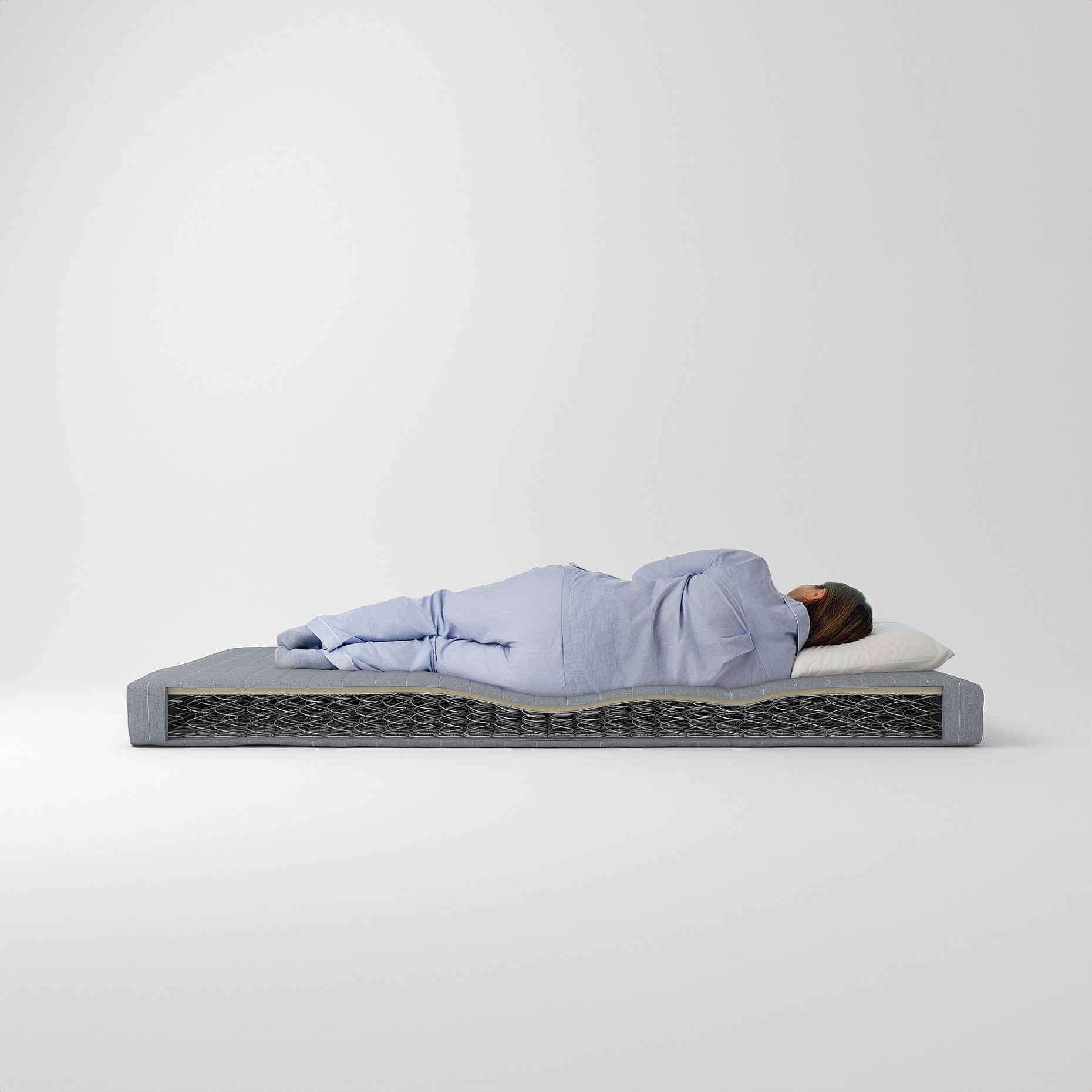 VADSÖ, sprung mattress extra firm, 140x200 cm, 904.535.82