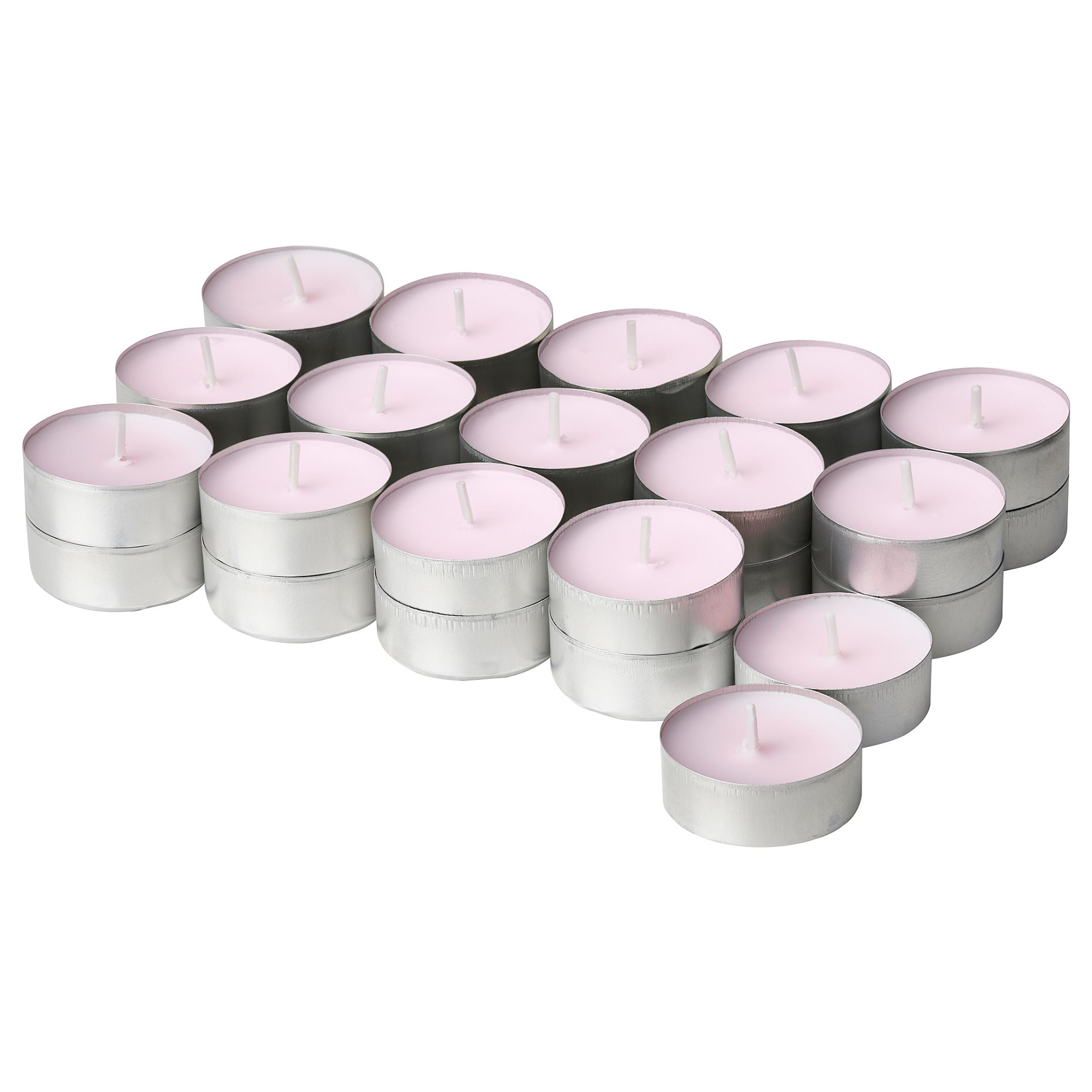 LUGNARE, scented tealight/Jasmine/30 pack, 3.5 hr, 905.021.58