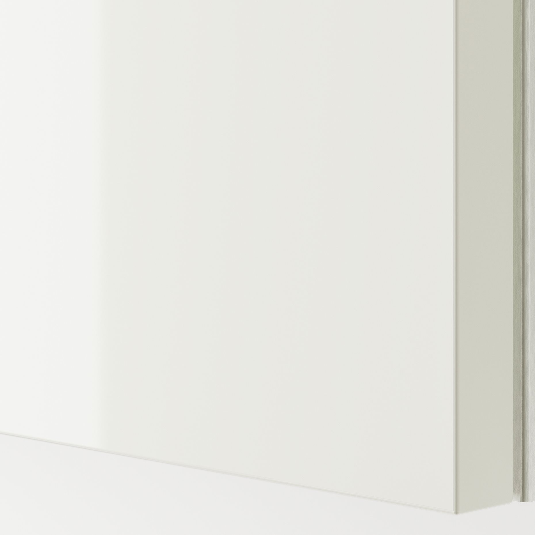 HASVIK, pair of sliding doors/high-gloss, 200x236 cm, 905.215.57