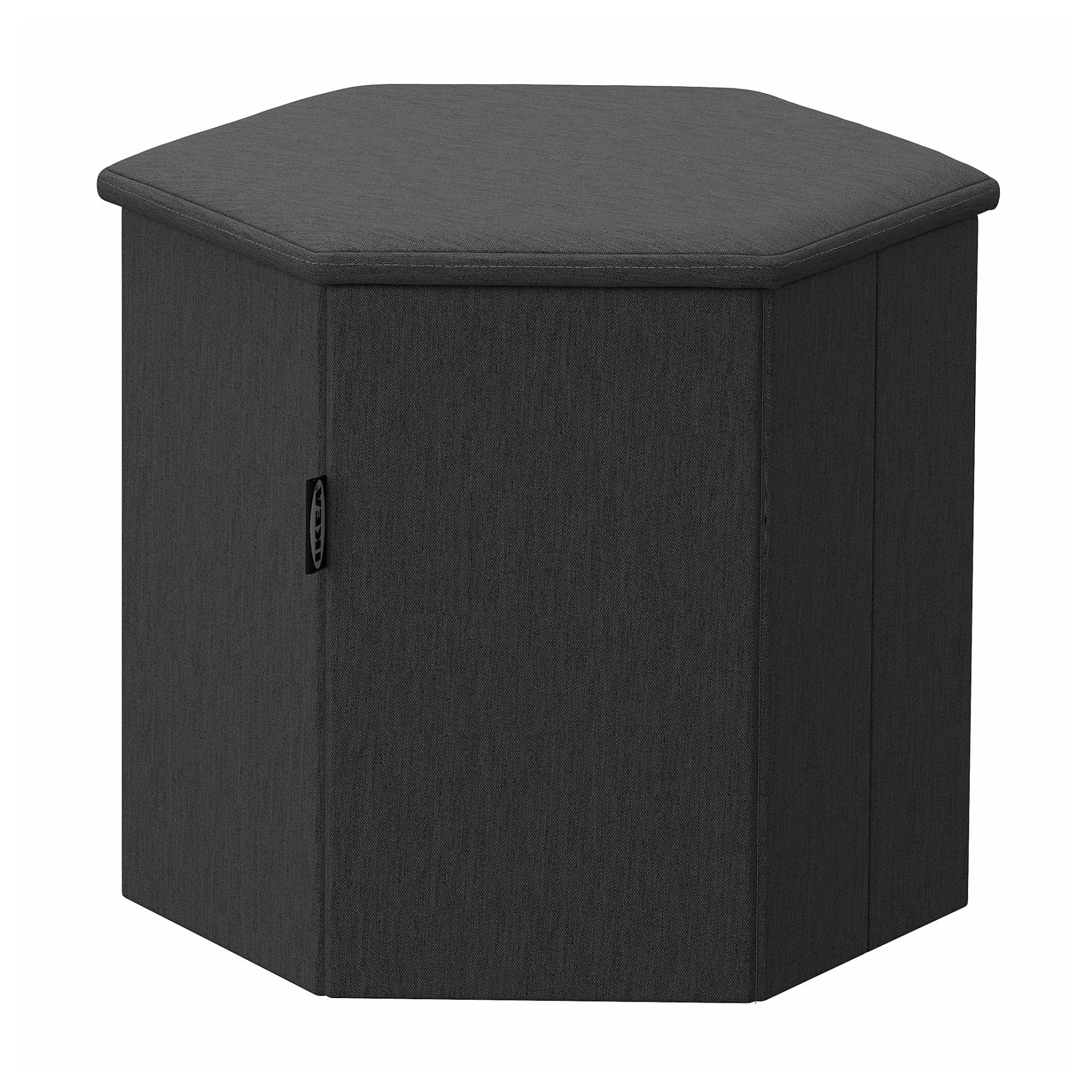 KJUGE, pouffe with storage, 905.319.00