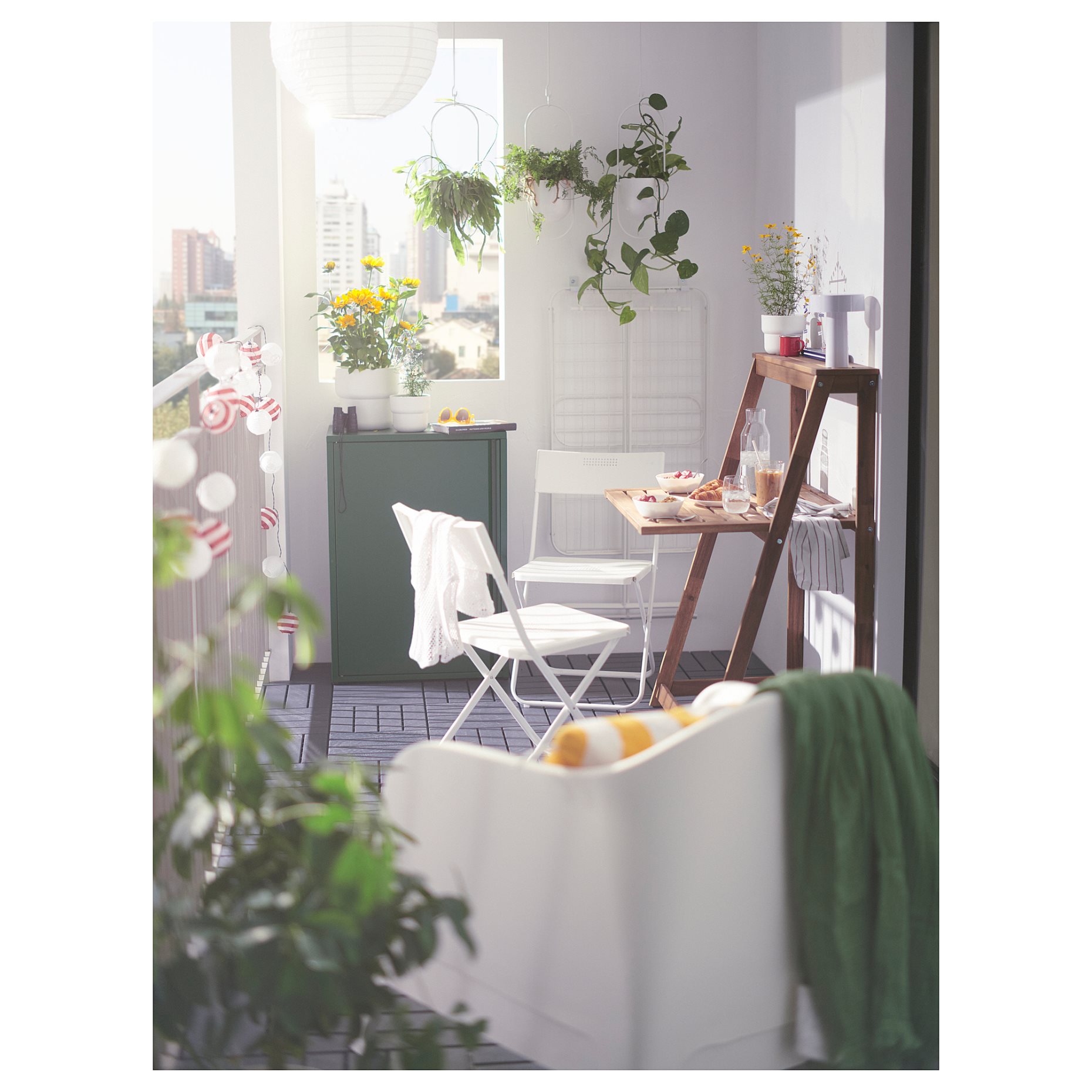 DJUPON, folding table, 78 cm, 905.392.70
