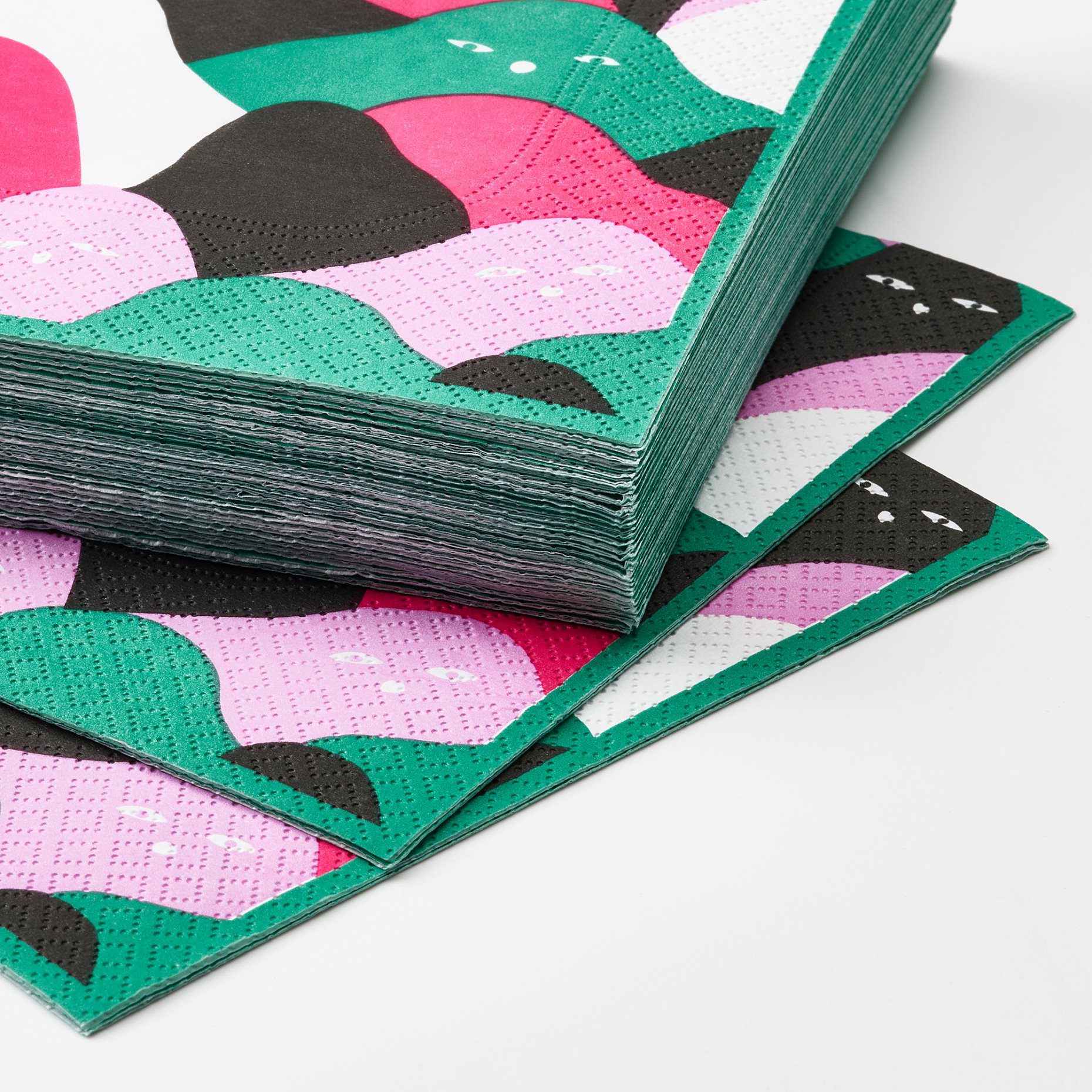 PALPFJÄRIL, χαρτοπετσέτα με σχέδια 33x33 cm, 30 τεμ. 170g, 905.535.72