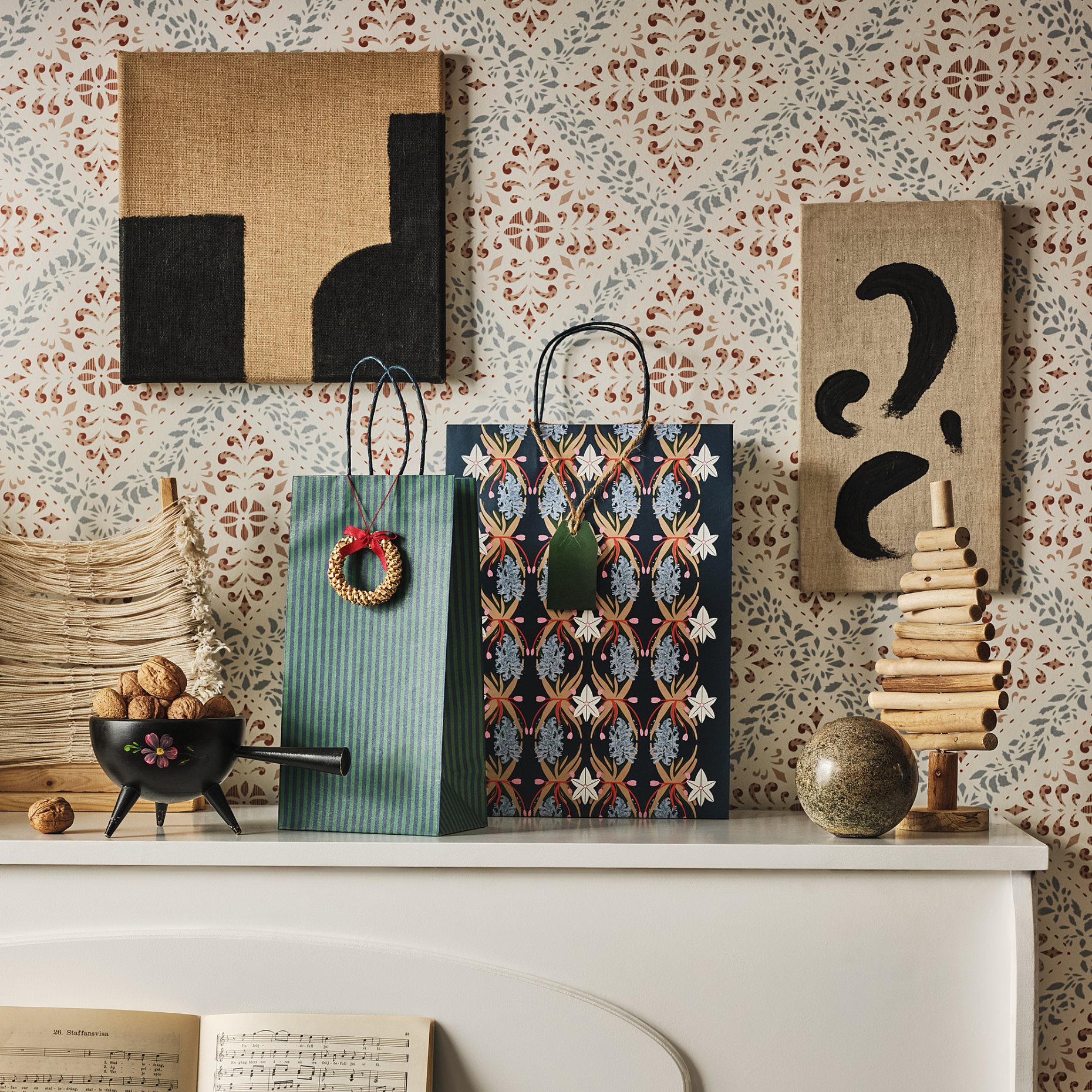 VINTERFINT, gift bag, set of 2, 905.776.34