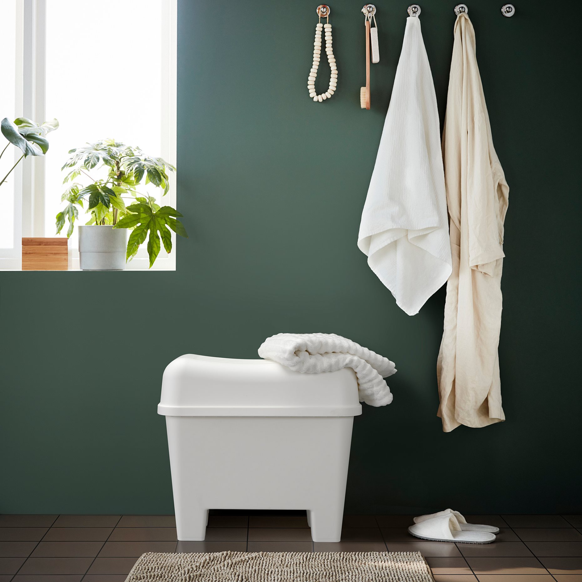 BURSJON, stool with storage, 905.922.48