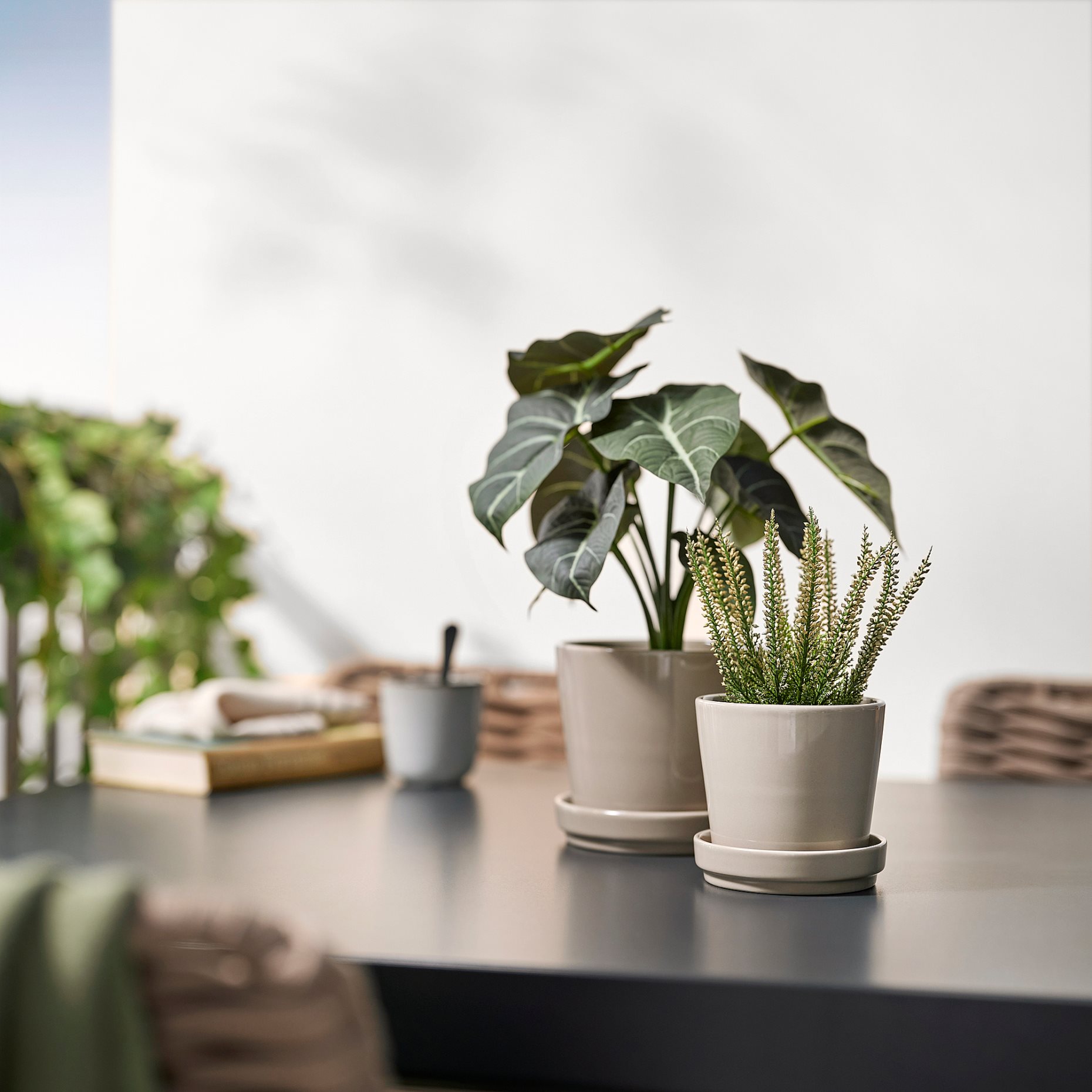 FEJKA, artificial potted plant in/outdoor/Heather, 9 cm, 906.017.14