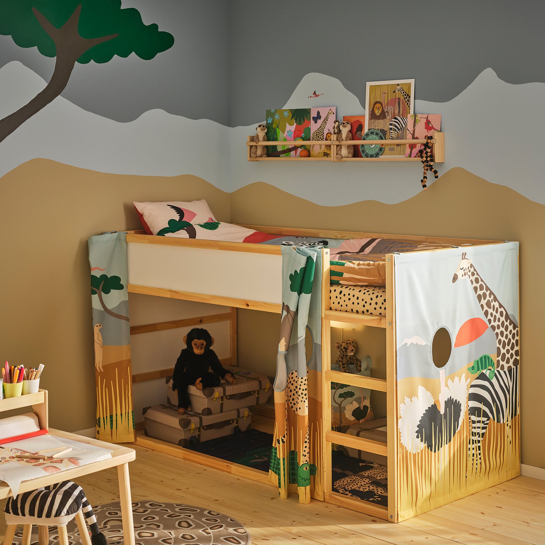 KURA, κουρτίνα κρεβατιού, 906.032.18