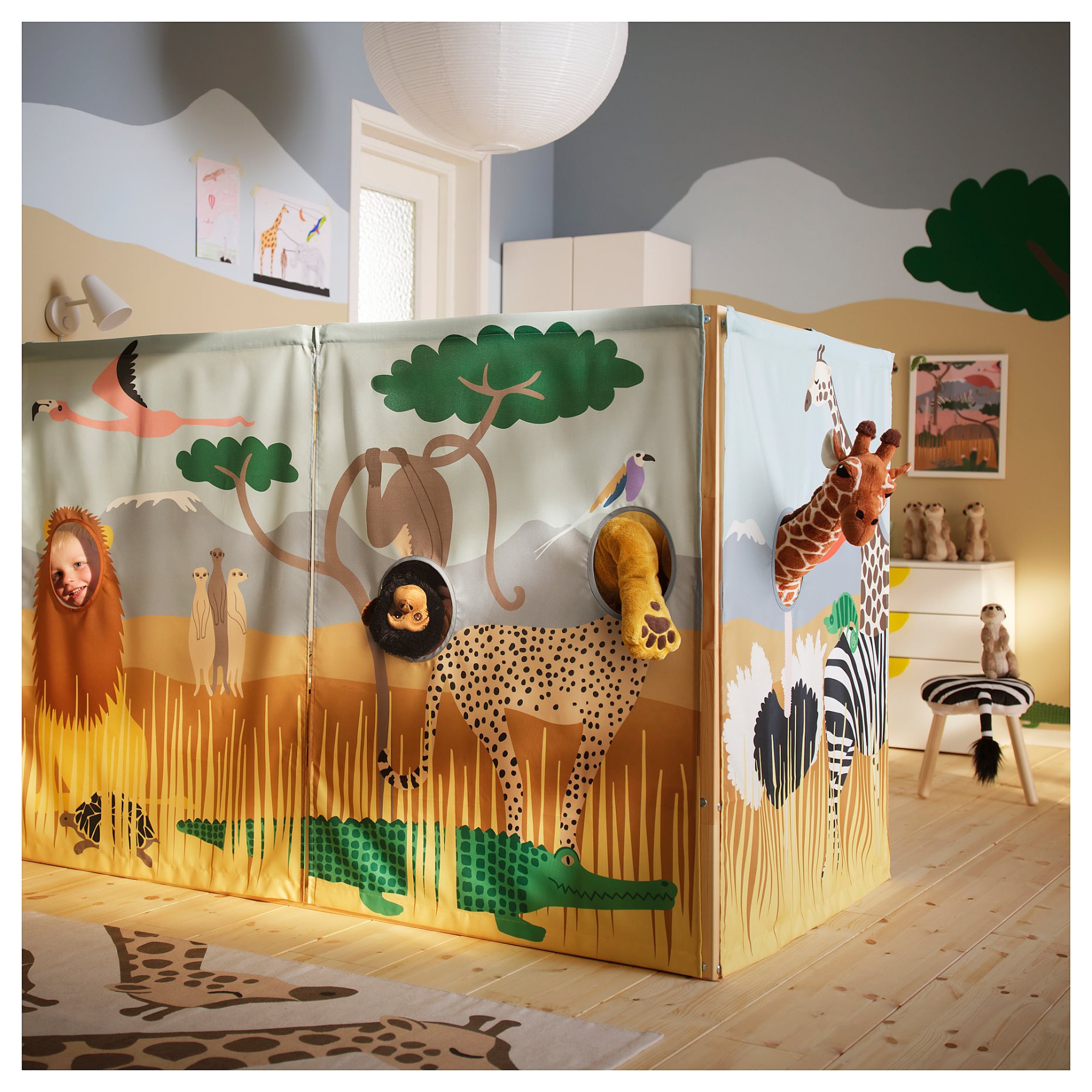 KURA, κουρτίνα κρεβατιού, 906.032.18