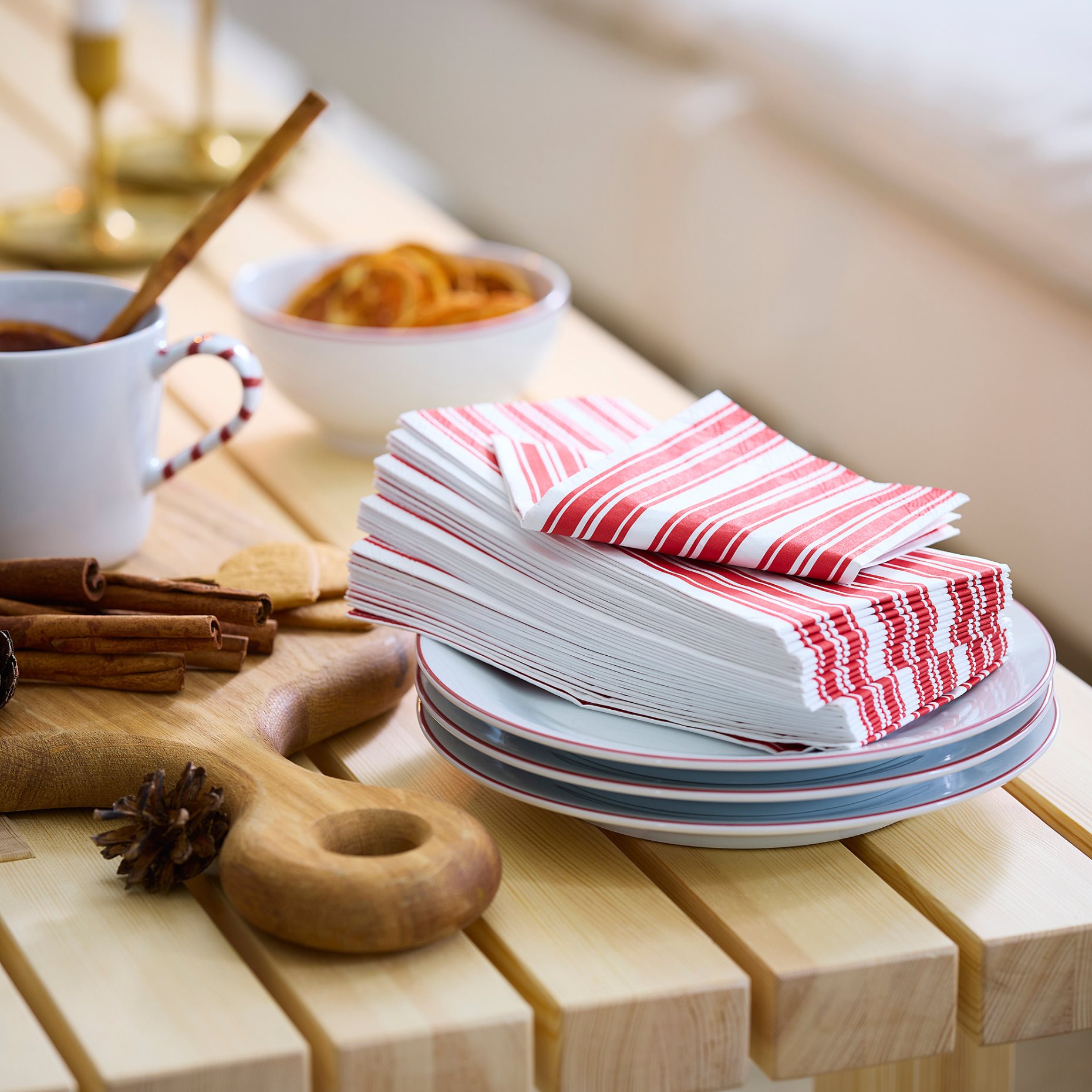 VINTERFINT, χαρτοπετσέτα 38x38 cm, 30 τεμ. 210g, 906.037.89