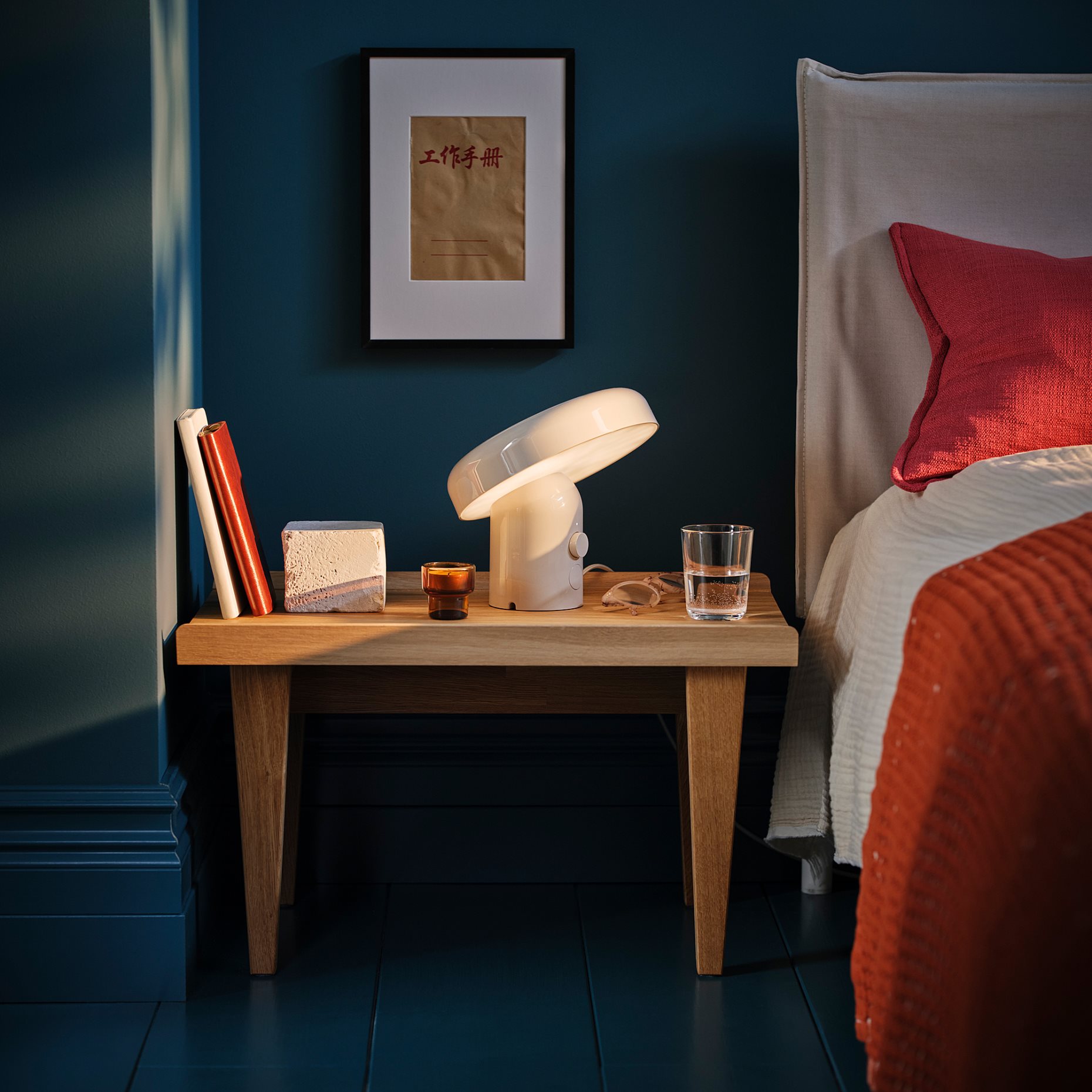 BLOMPRAKT, bluetooth speaker lamp, 906.049.44