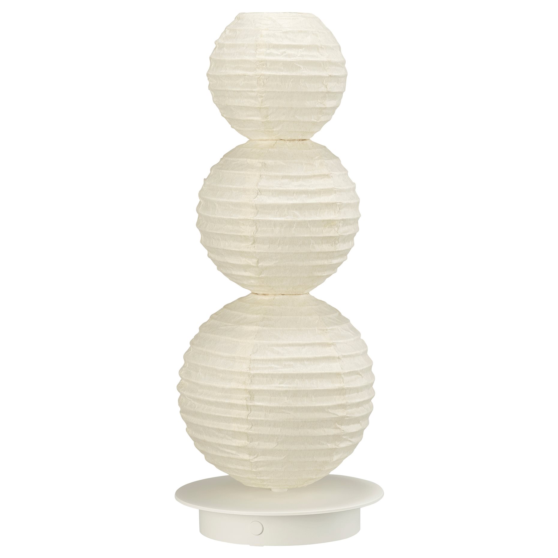 STRÅLA, decorative table lamp with built in LED light source, ball shaped/battery-operated, 906.066.41
