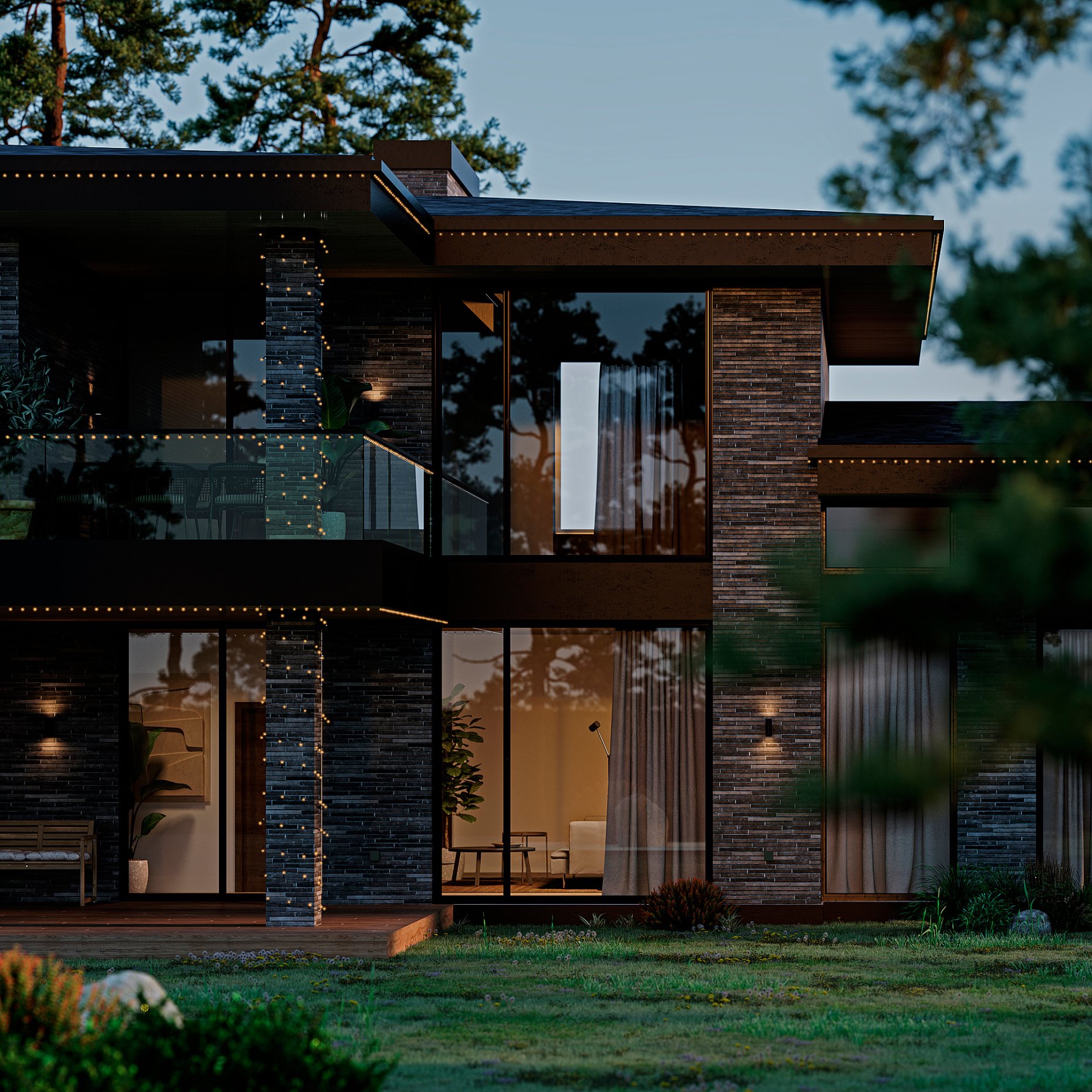 GETKÅL, γιρλάντα φωτισμού με ενσωματωμένο φωτισμό LED/ρυθμιζόμενο χρώμα/εξωτερικού χώρου, 24.8 m, 906.093.24