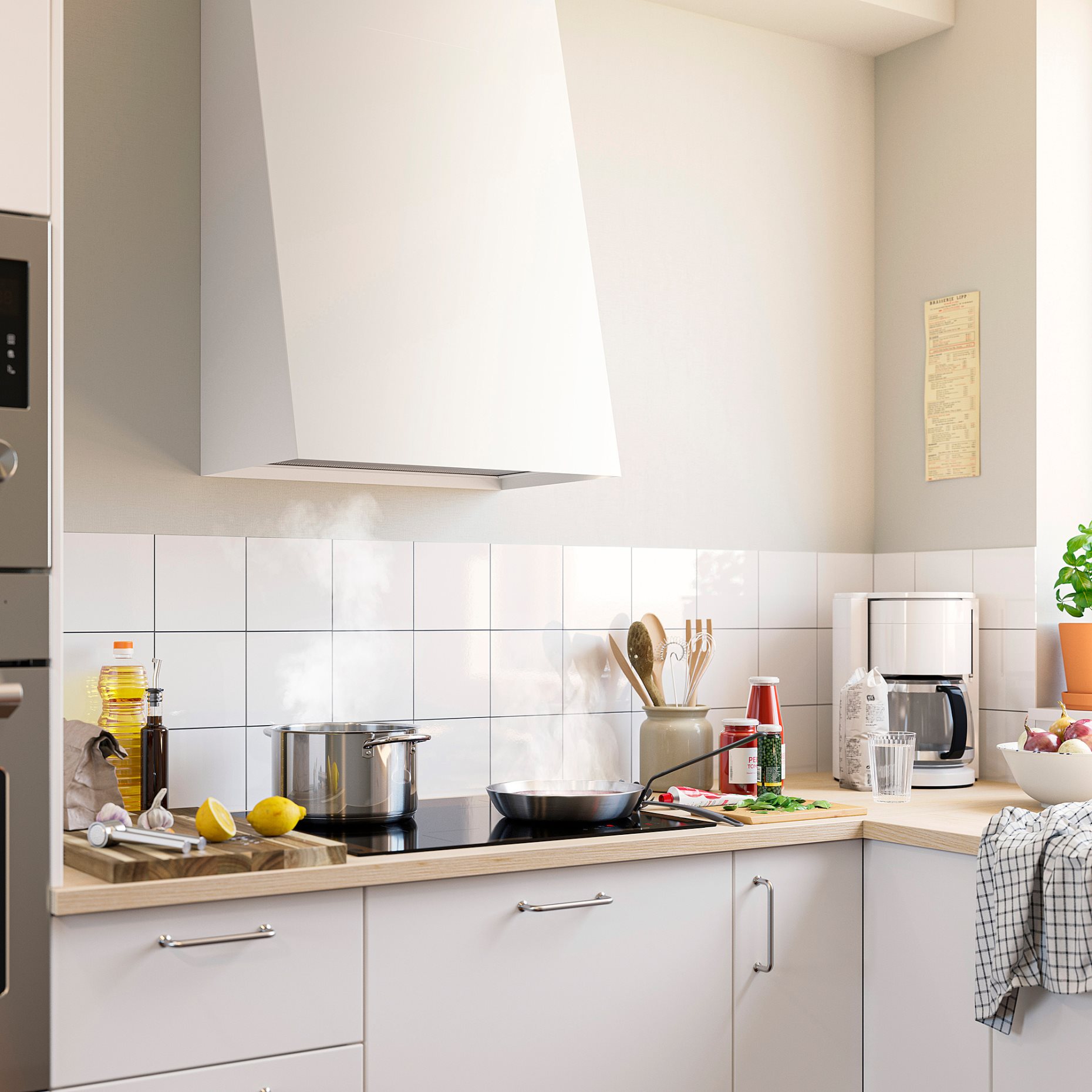 FIVELSBO, απορροφητήρας τοίχου/IKEA 300, 56 cm, 906.173.62