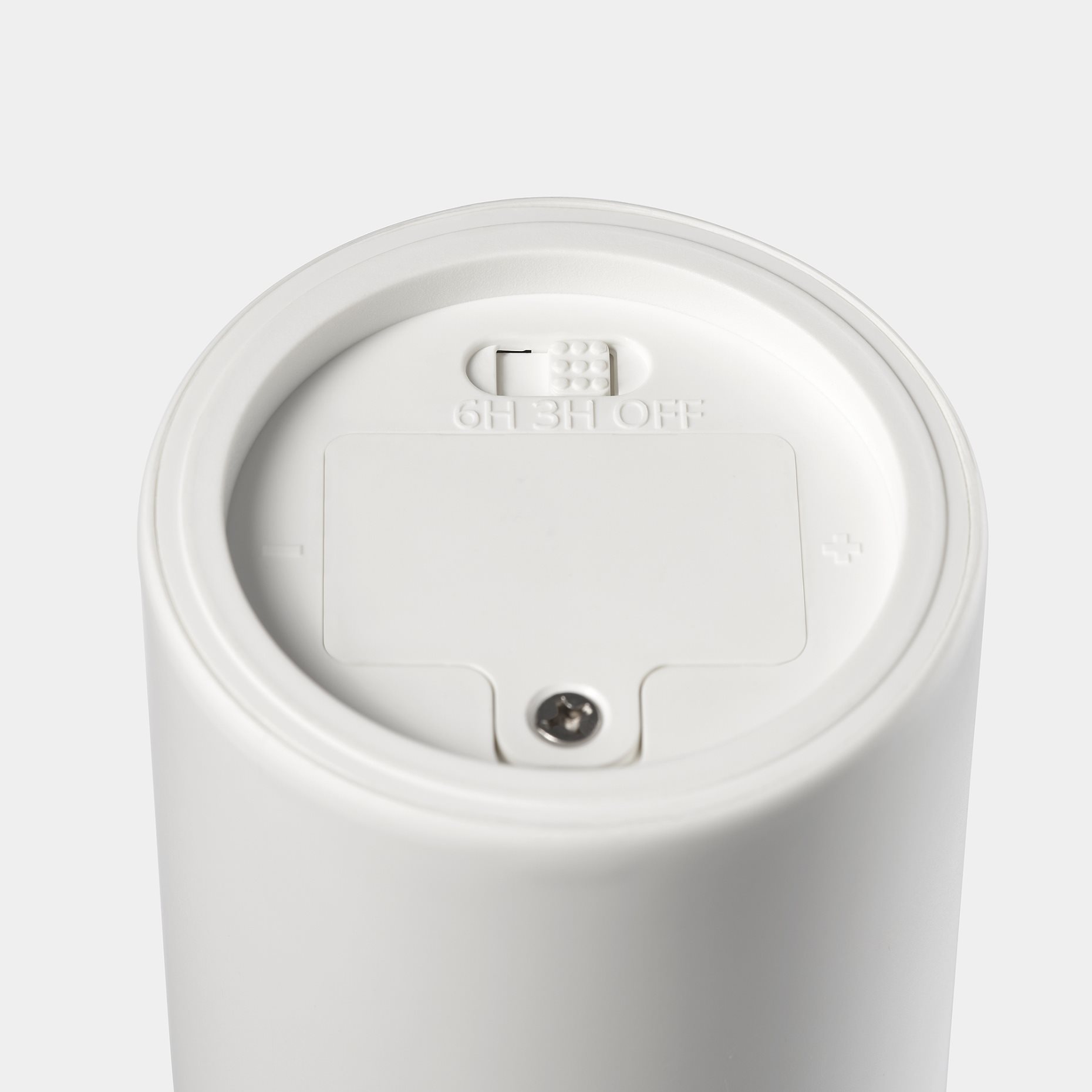 SMÅLOM, pillar candle with built in LED light source/battery-operated , 14 cm, 906.197.85