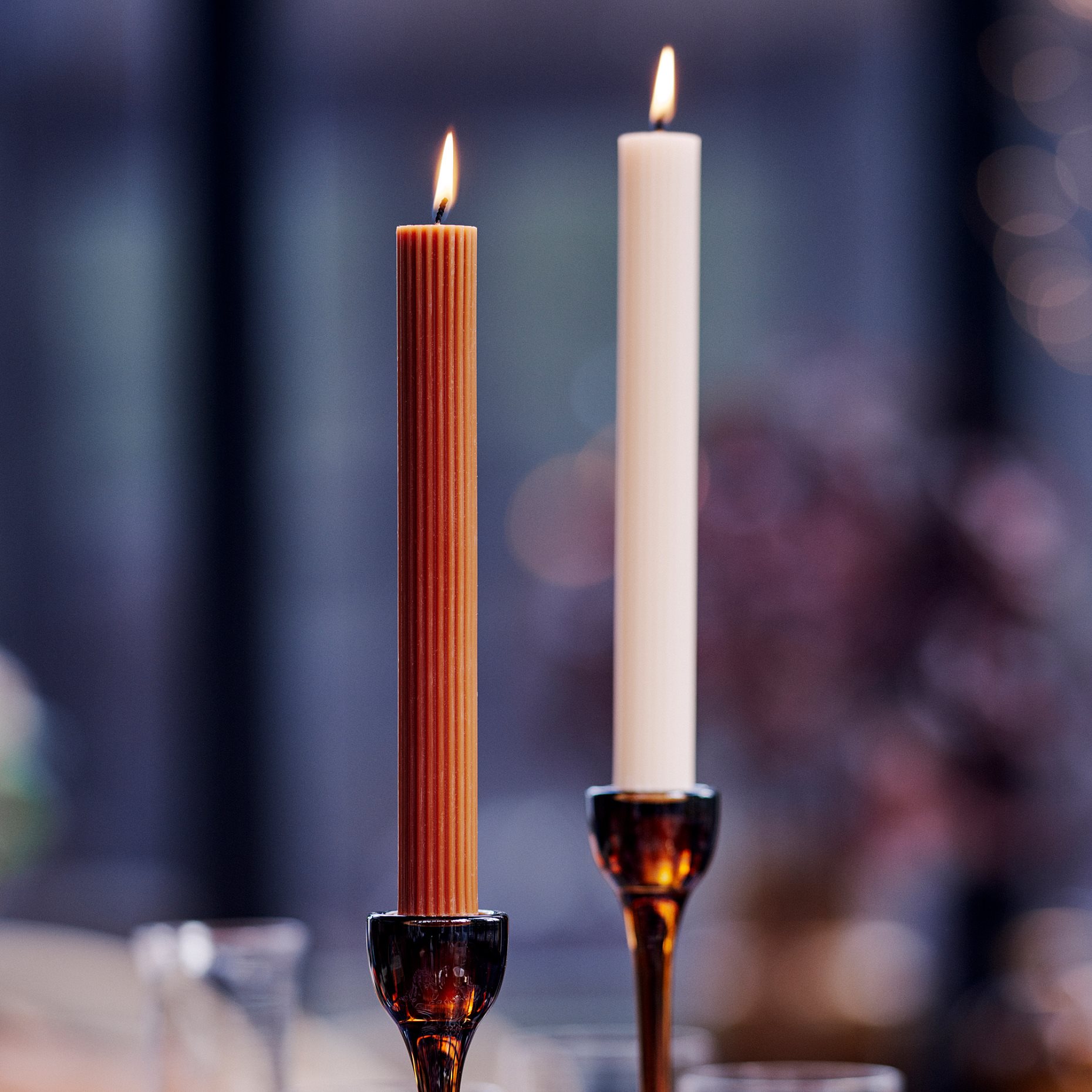 HOSTAGILLE, unscented chandelier candle 4 pack, 25 cm, 906.262.34