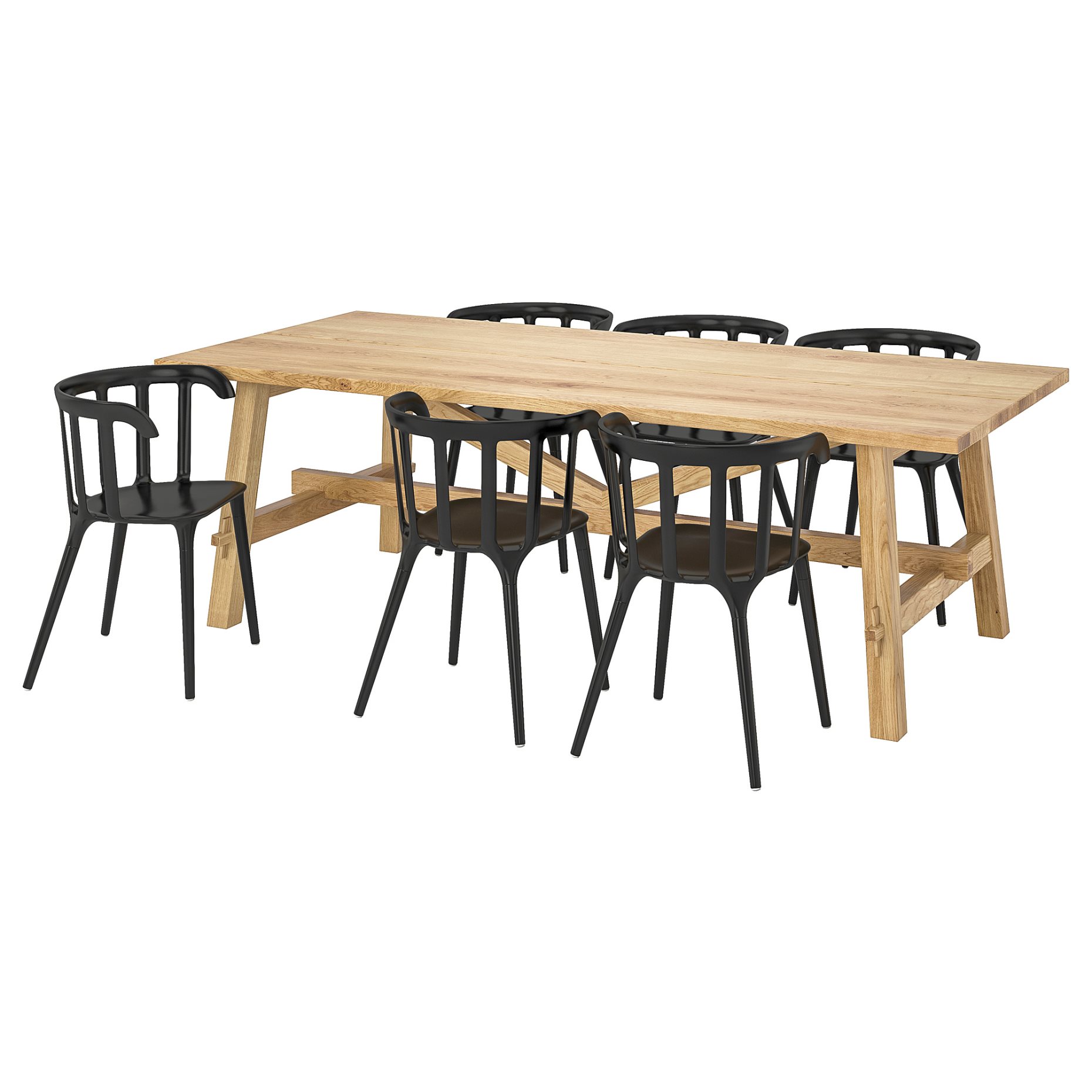 MOCKELBY/IKEA PS 2012, table and 6 chairs, 991.317.90