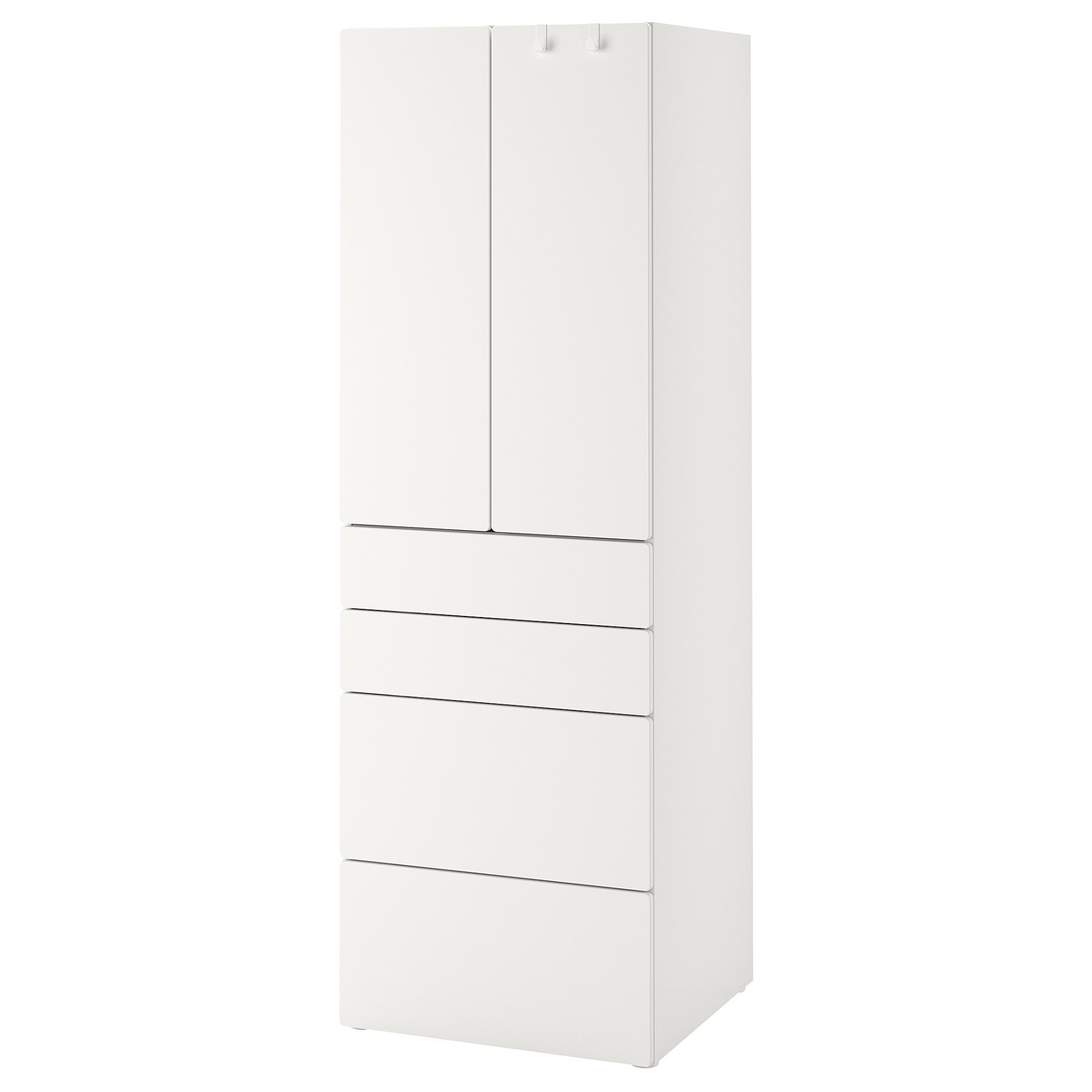 SMASTAD/PLATSA, ντουλάπα με 4 συρτάρια, 60x42x181 cm, 994.263.63