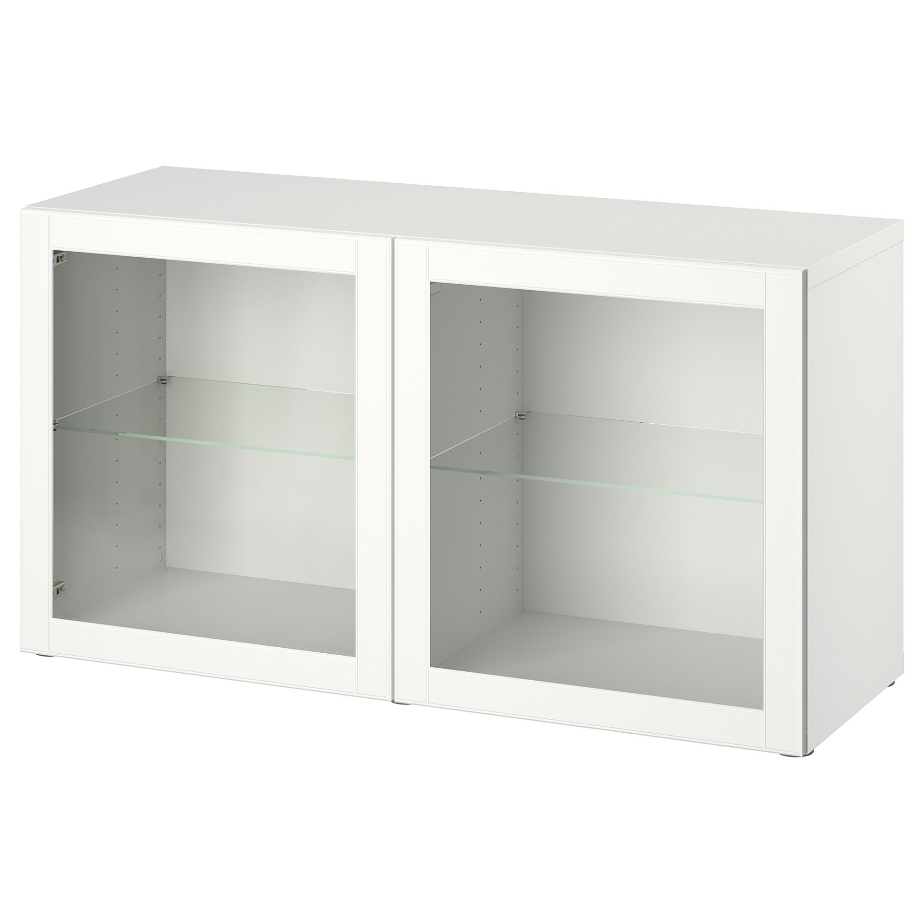 BESTÅ, wall-mounted cabinet combination, 120x42x64 cm, 994.408.25