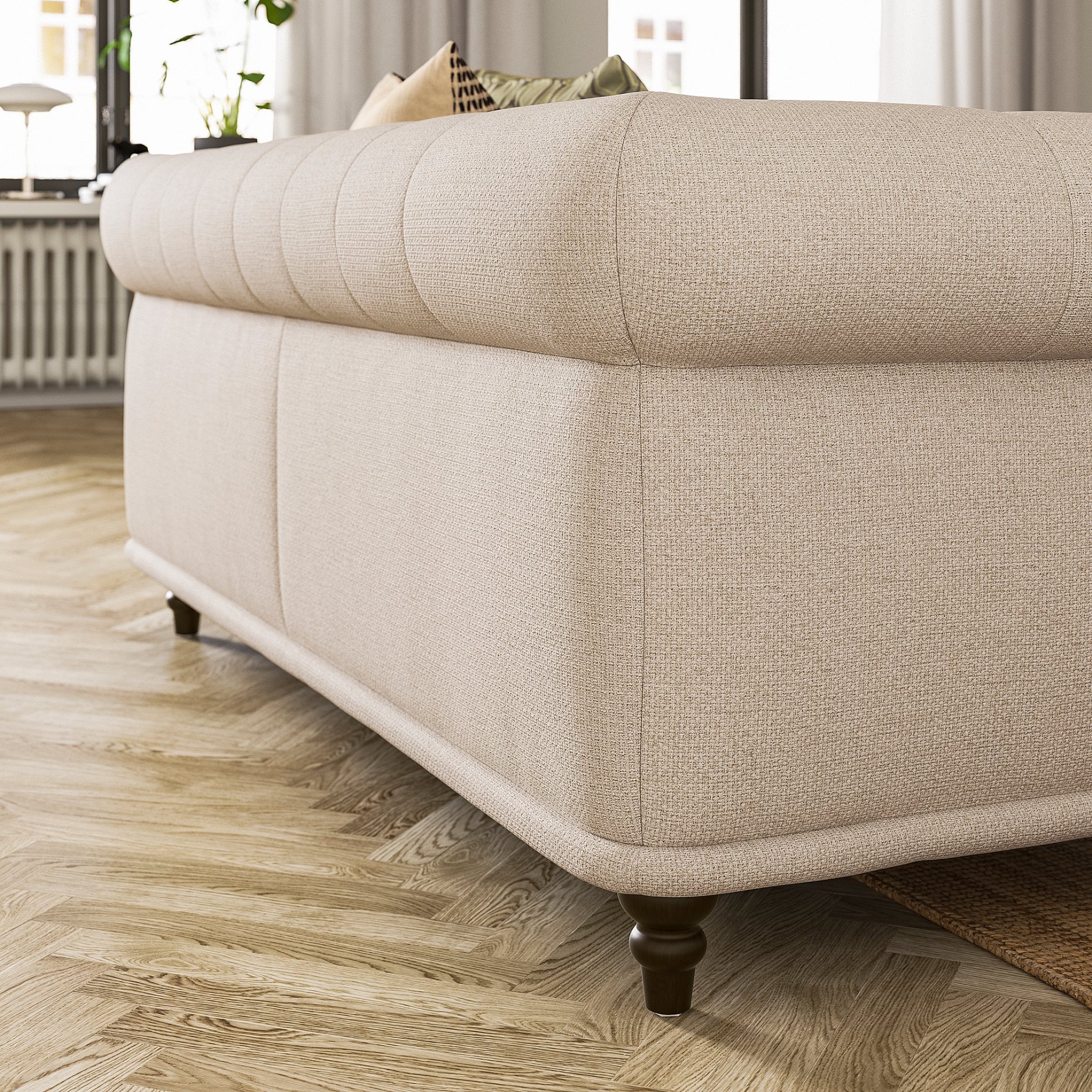 VISKAFORS, 3-seat sofa, 994.433.72