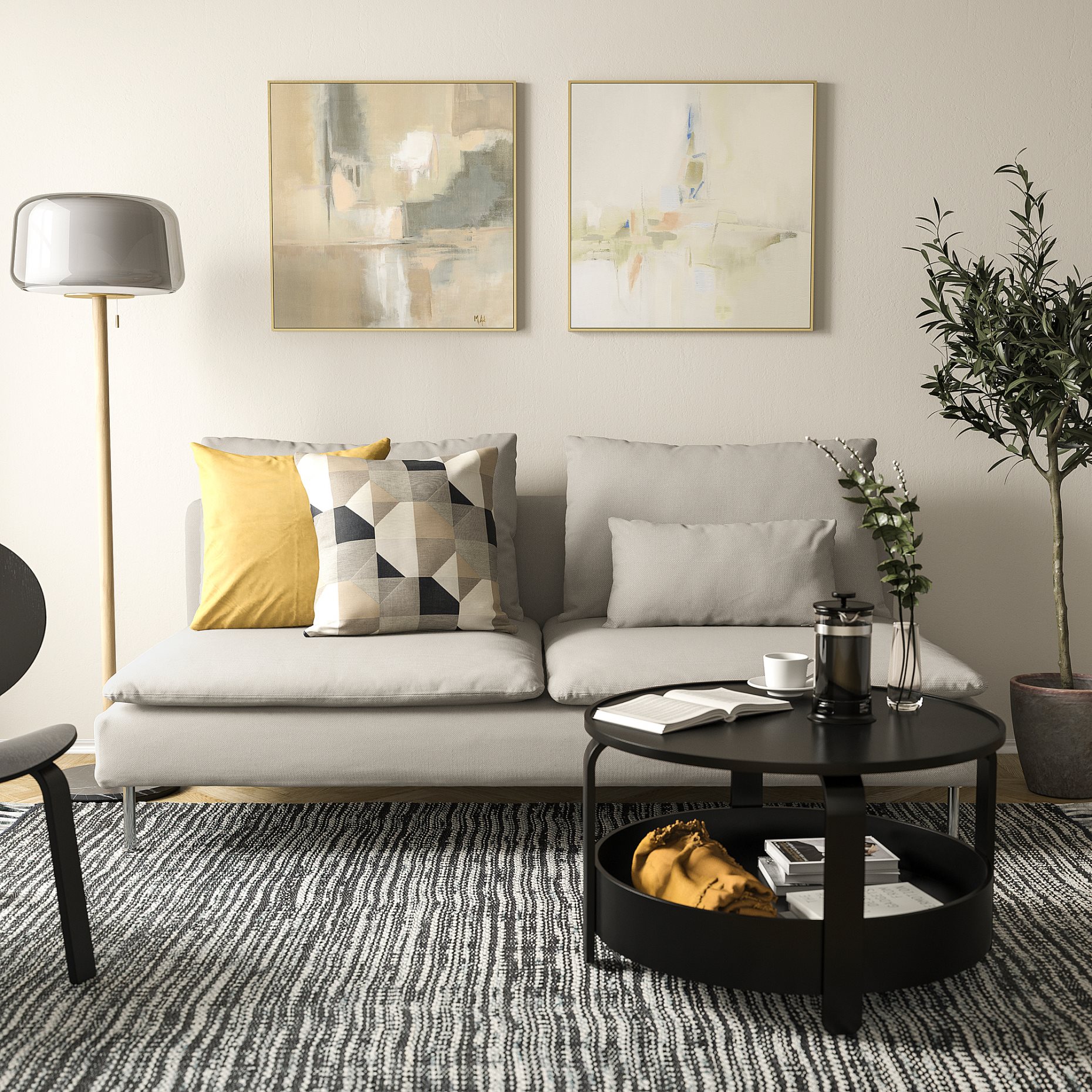 SÖDERHAMN, τριπλό κάθισμα, 994.496.42