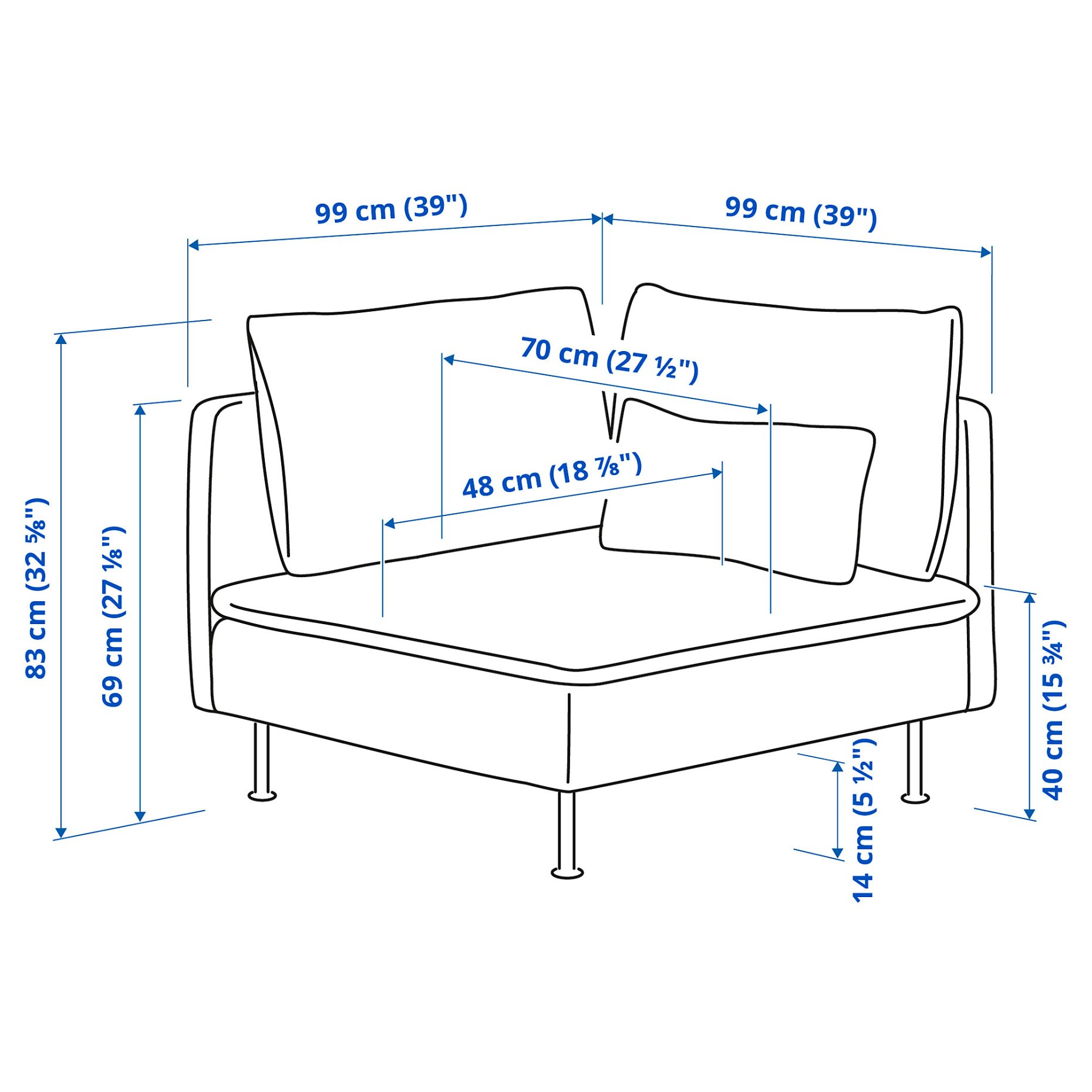 SÖDERHAMN, corner section, 994.520.88