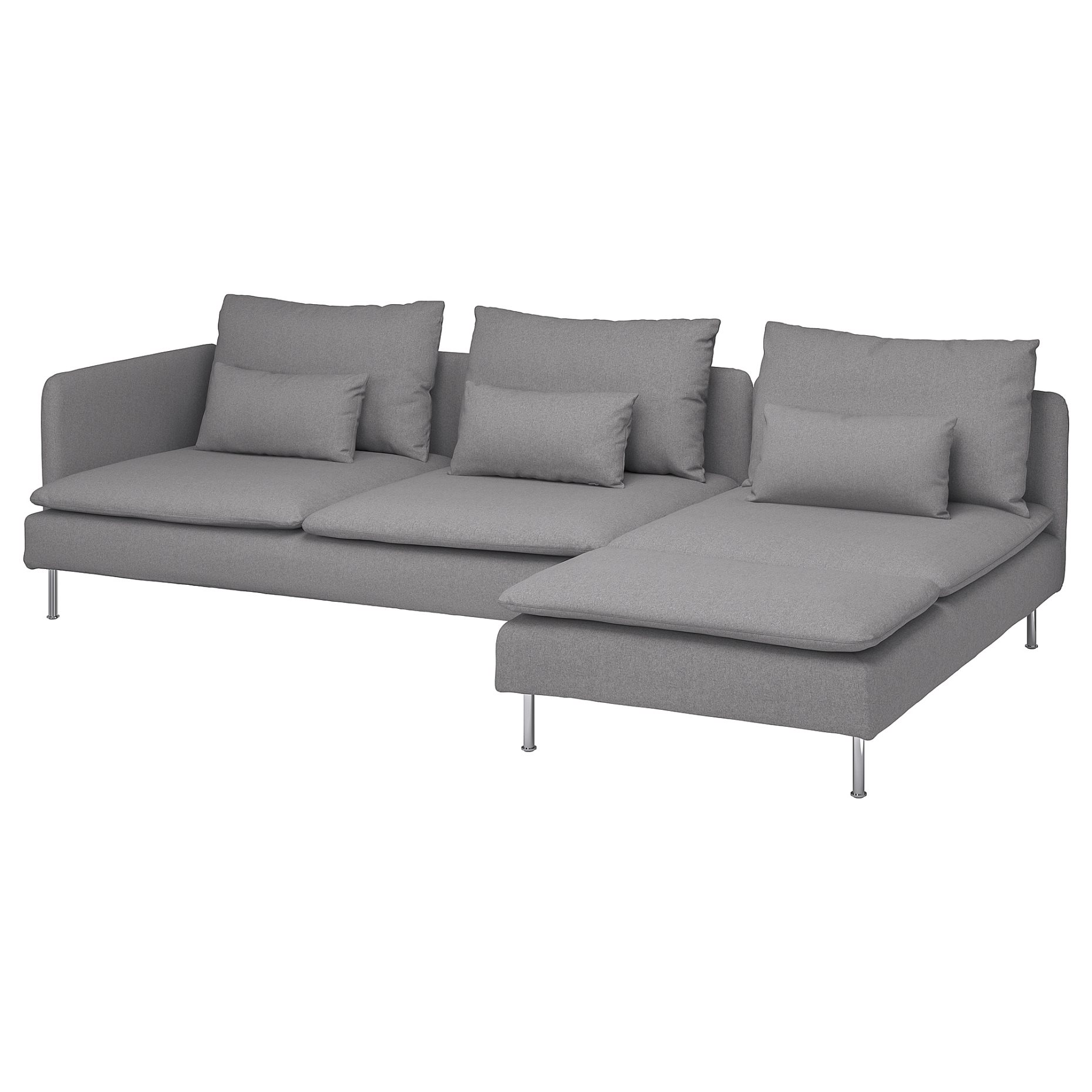 SÖDERHAMN, 4-seat sofa with chaise longue and open end, 994.521.11