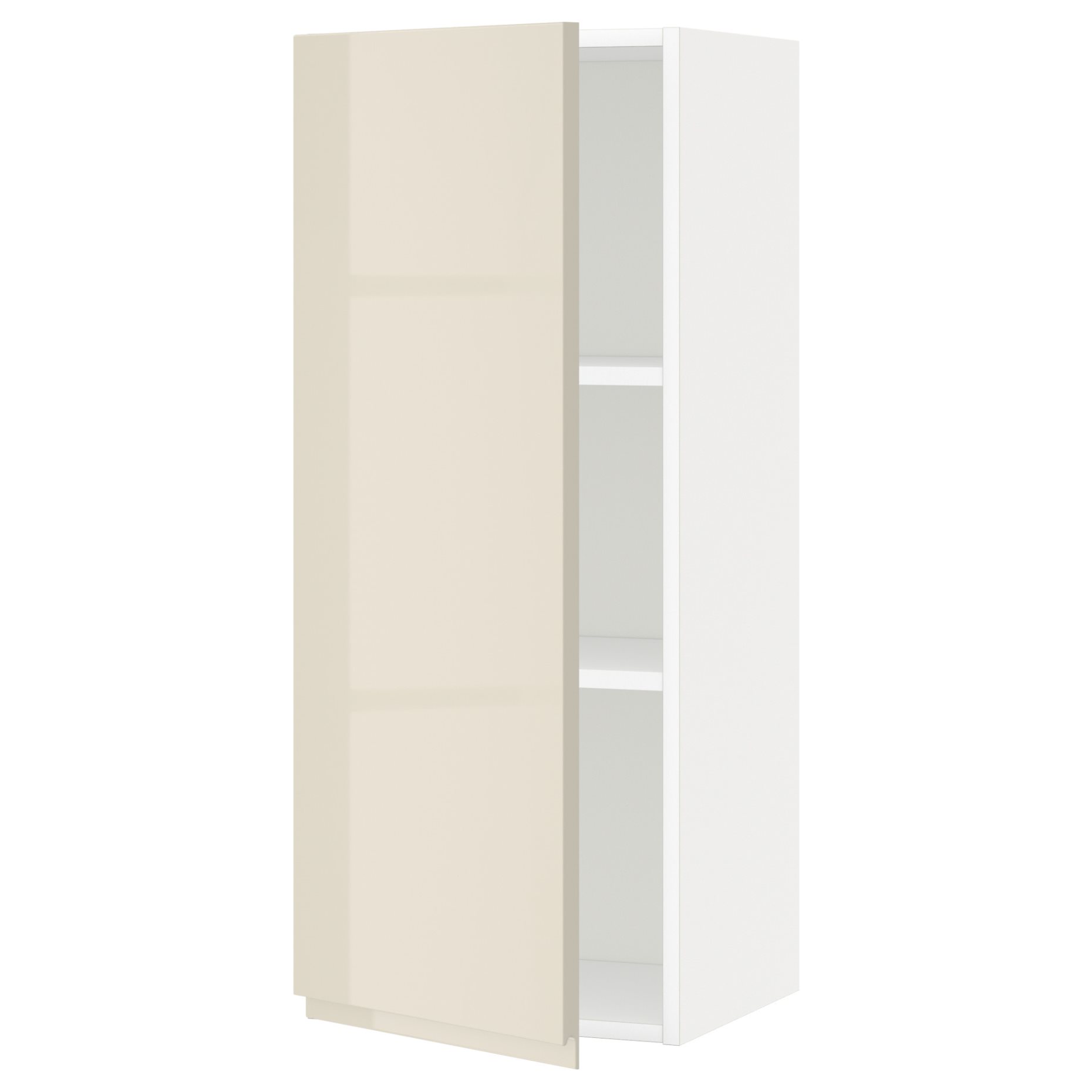 METOD, wall cabinet with shelves, 40x100 cm, 994.550.15