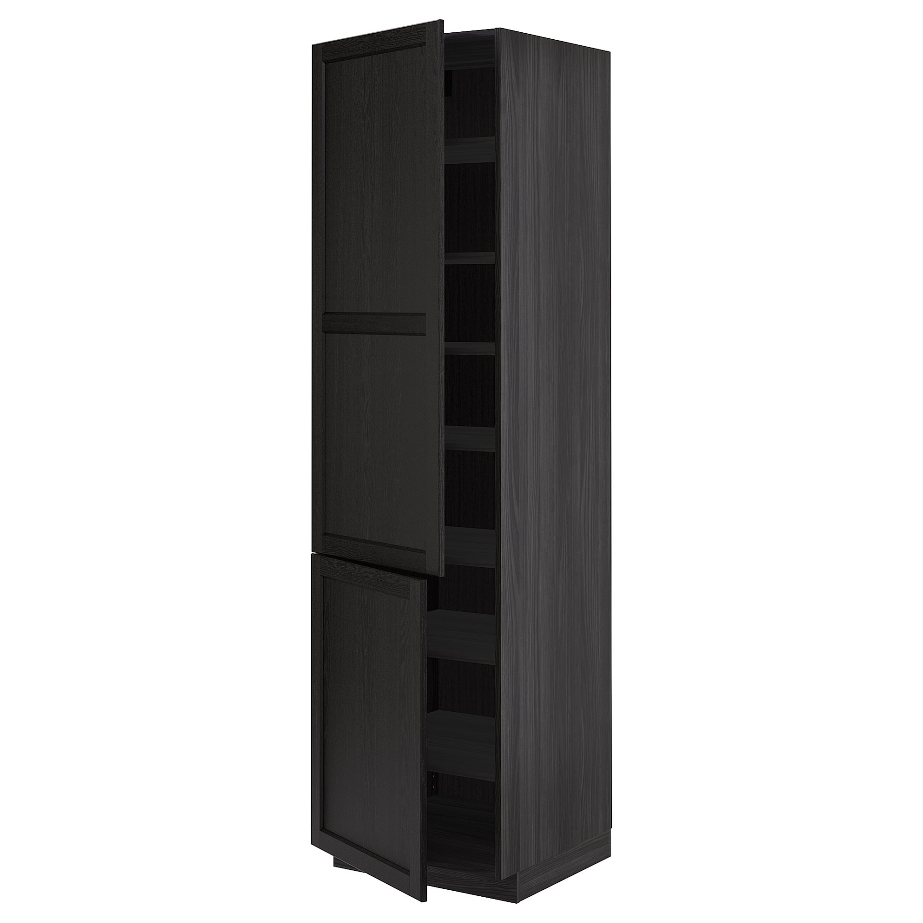 METOD, high cabinet with shelves, 60x60x200 cm, 994.701.34