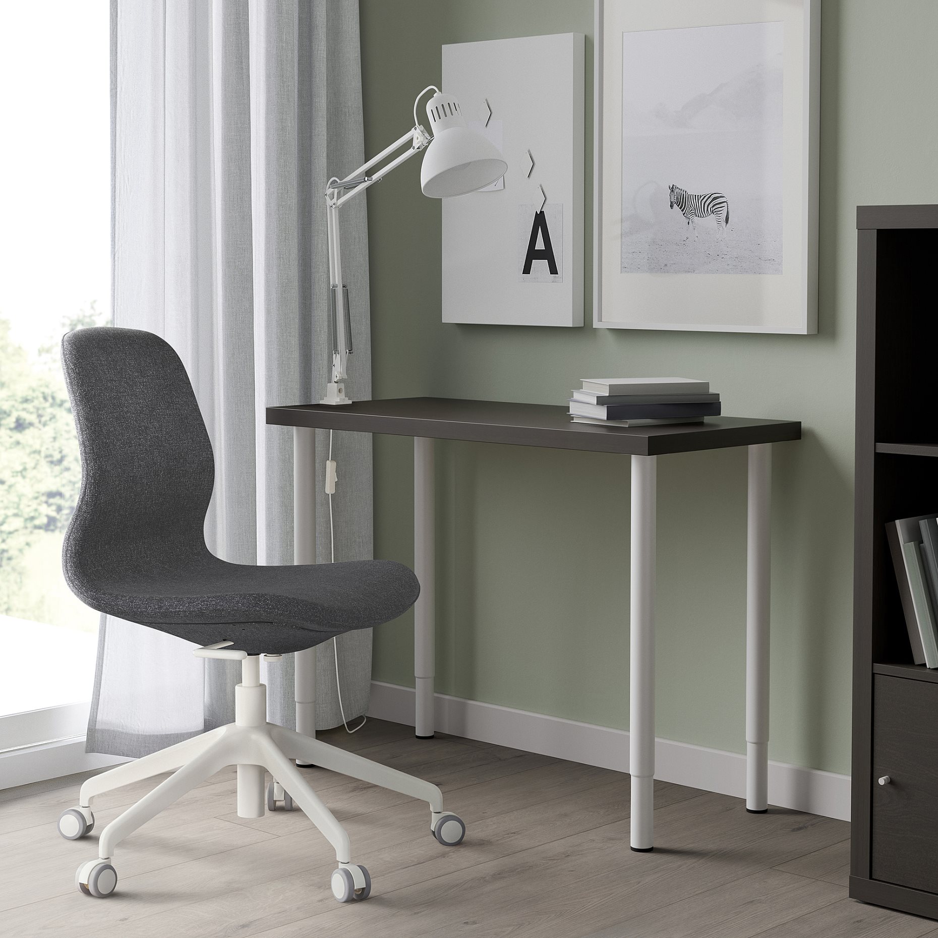 LINNMON/OLOV, γραφείο, 100x45 cm, 995.902.21