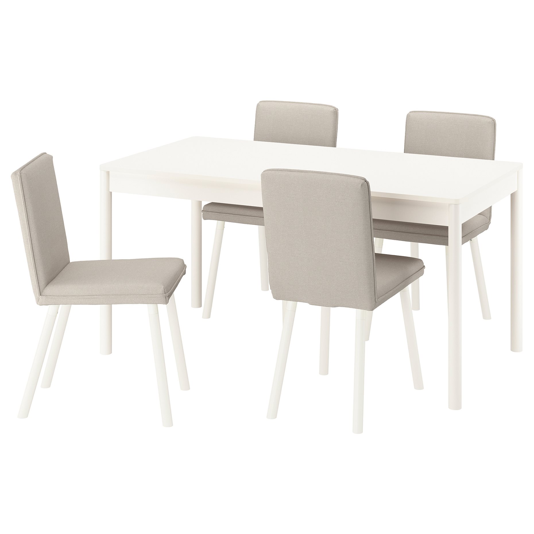 TONSTAD/TONSTAD, τραπέζι και 4 καρέκλες, 150x80 cm, 995.966.47