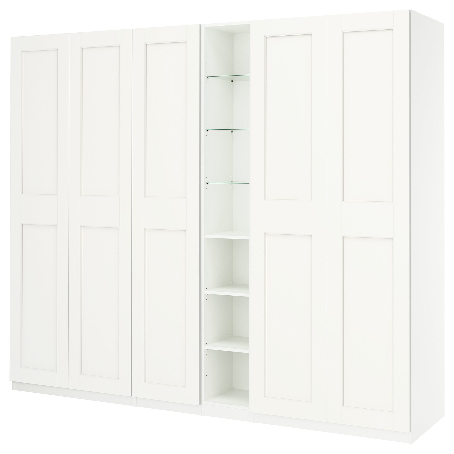 PAX/GRIMO, wardrobe combination, 285x60x236 cm, 996.074.29