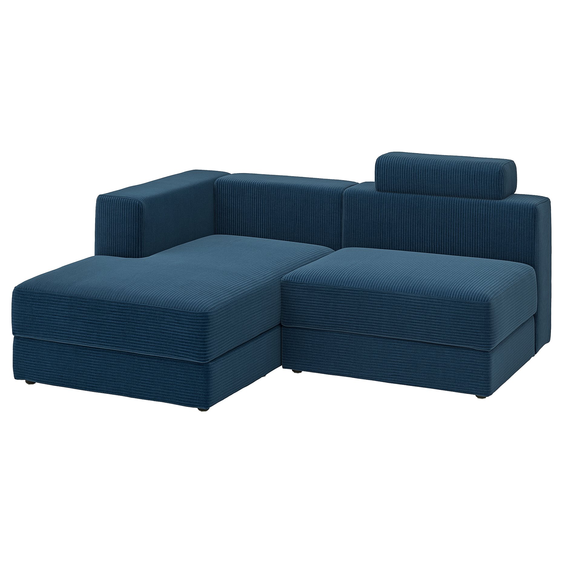 JÄTTEBO, 2,5-seat modular sofa with chaise longue/left with headrest, 996.076.36