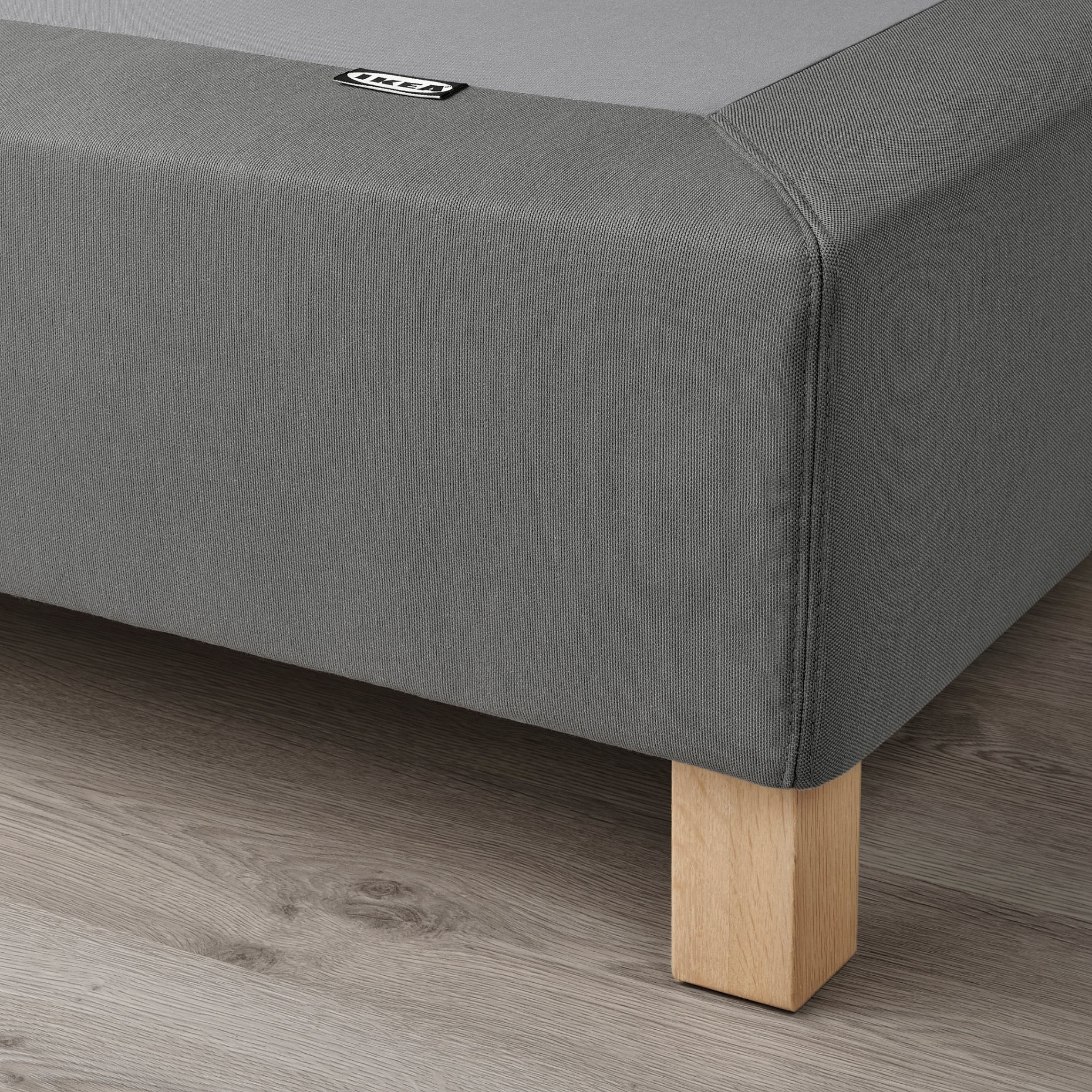 LYNGOR, slatted mattress base with legs, 90x200 cm, 996.082.78