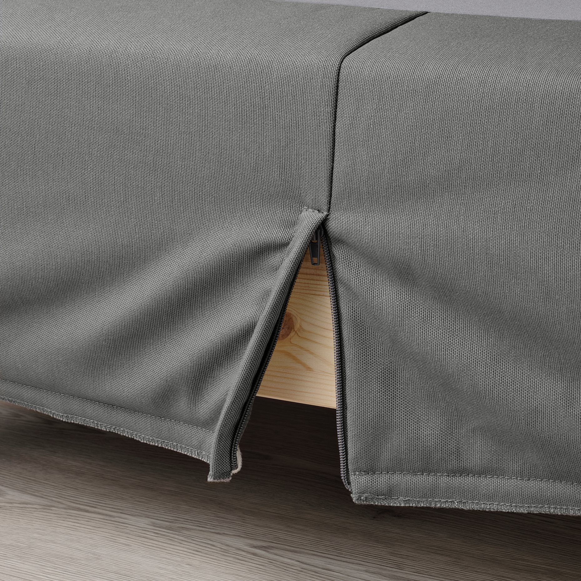 LYNGOR, slatted mattress base with legs, 90x200 cm, 996.082.78